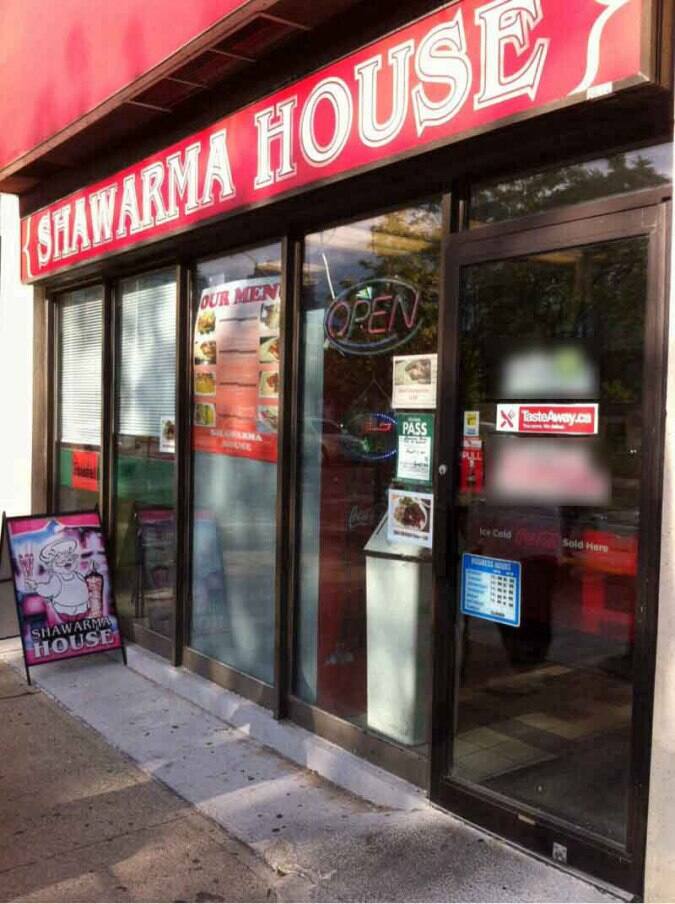 Shawarma House Menu, Menu for Shawarma House, St. Lawrence, Toronto