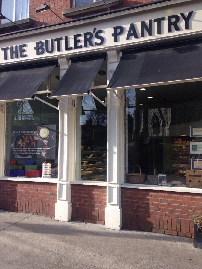 The Butler's Pantry Menu, Menu for The Butler's Pantry, Rathgar, Dublin