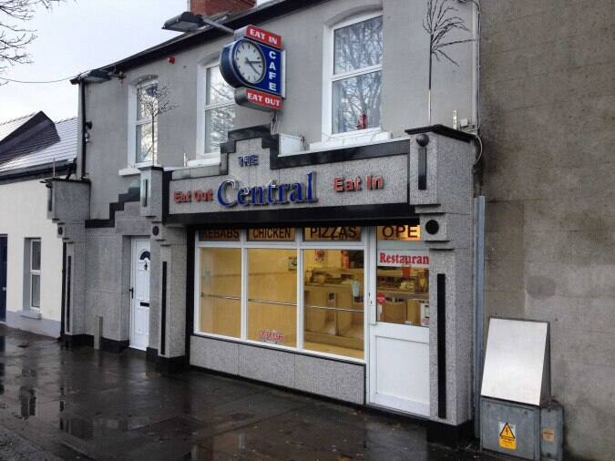 The Central Cafe Menu, Menu for The Central Cafe, Skerries, Dublin