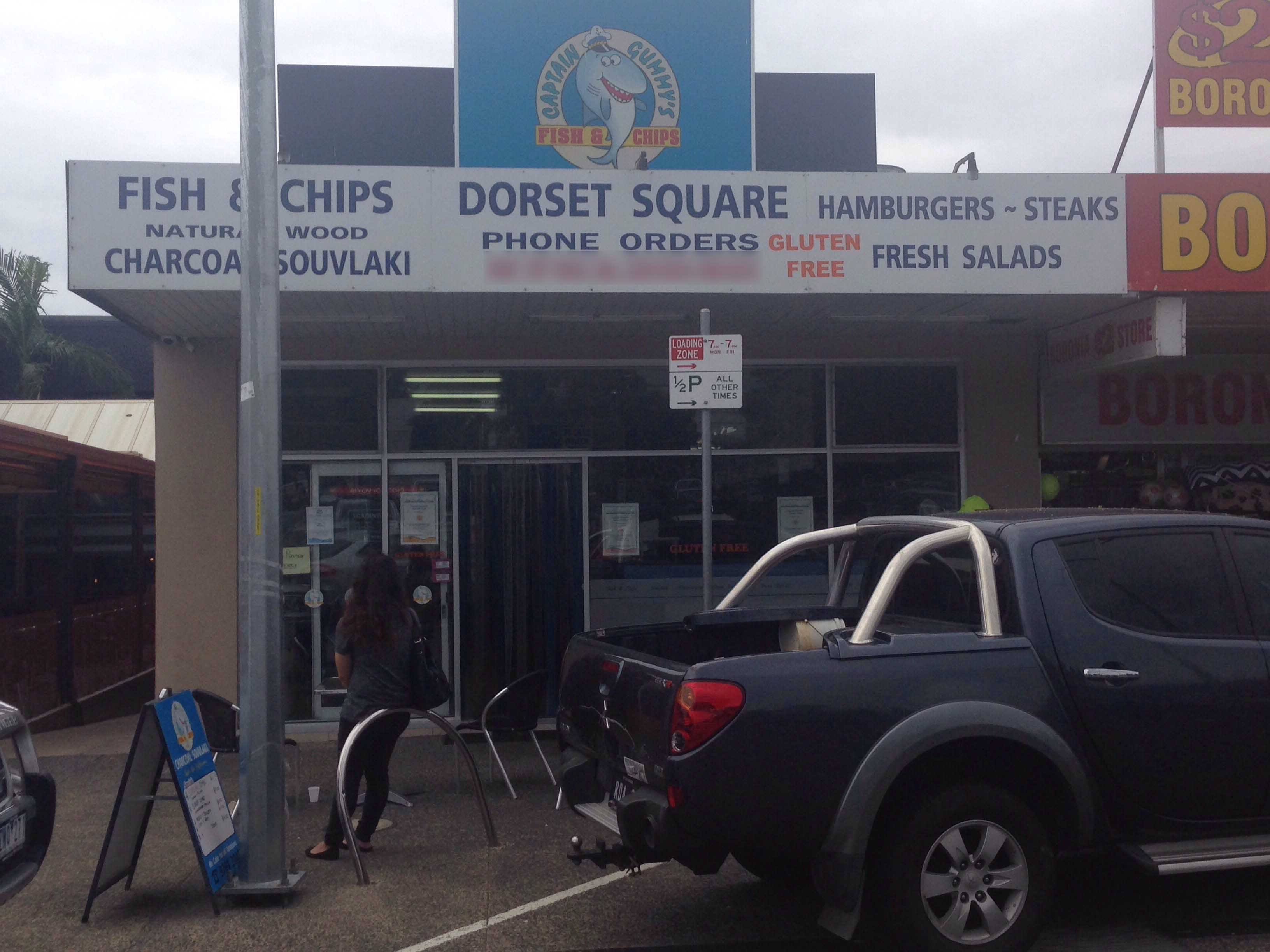 Menu of Captain Gummy's Fish And Chips, Boronia, Melbourne Menu of Captain Gummy's Fish And Chips, Boronia, Melbourne