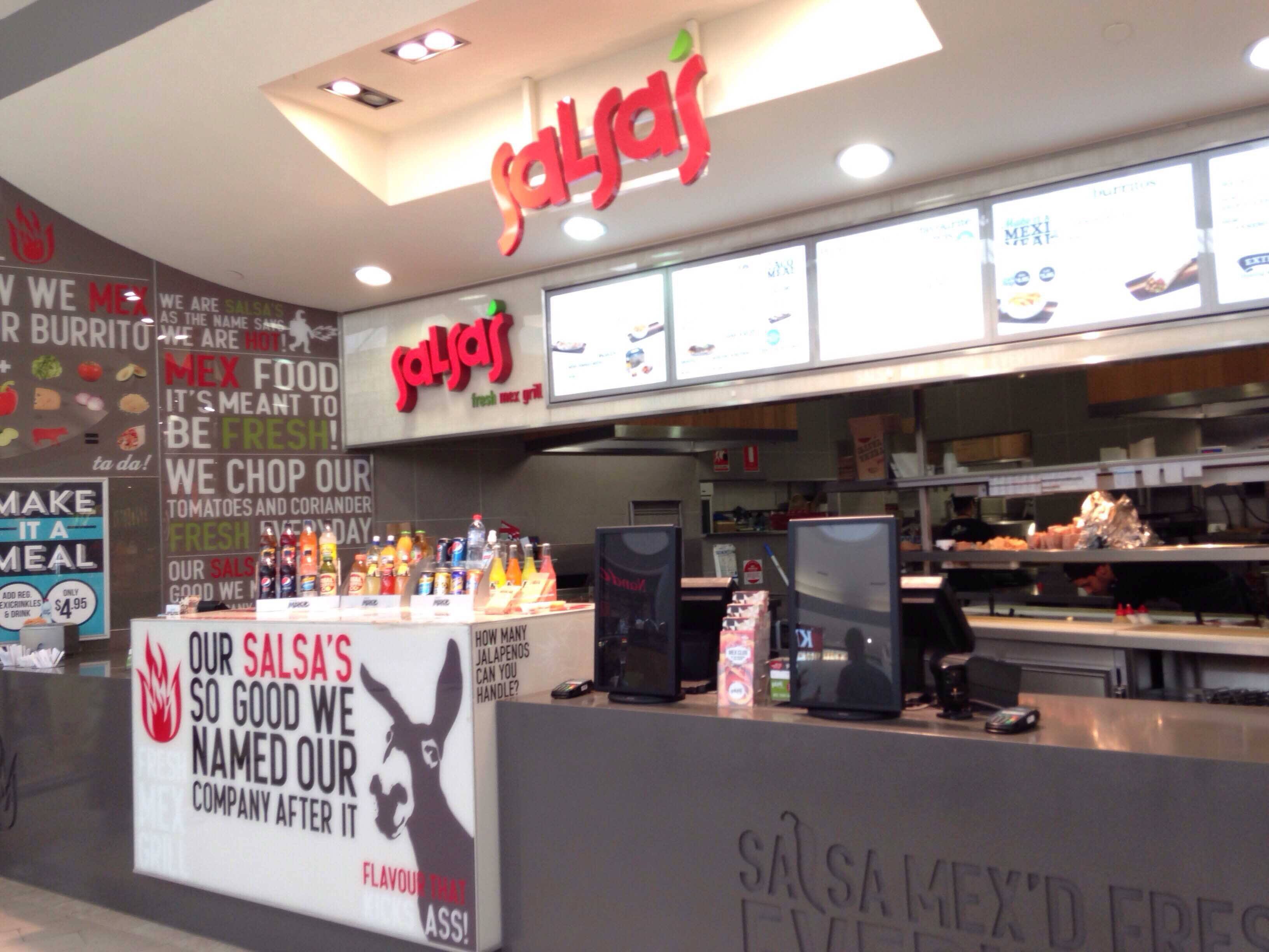 Salsas Fresh Mex Grill Menu, Menu for Salsas Fresh Mex Grill, Ringwood