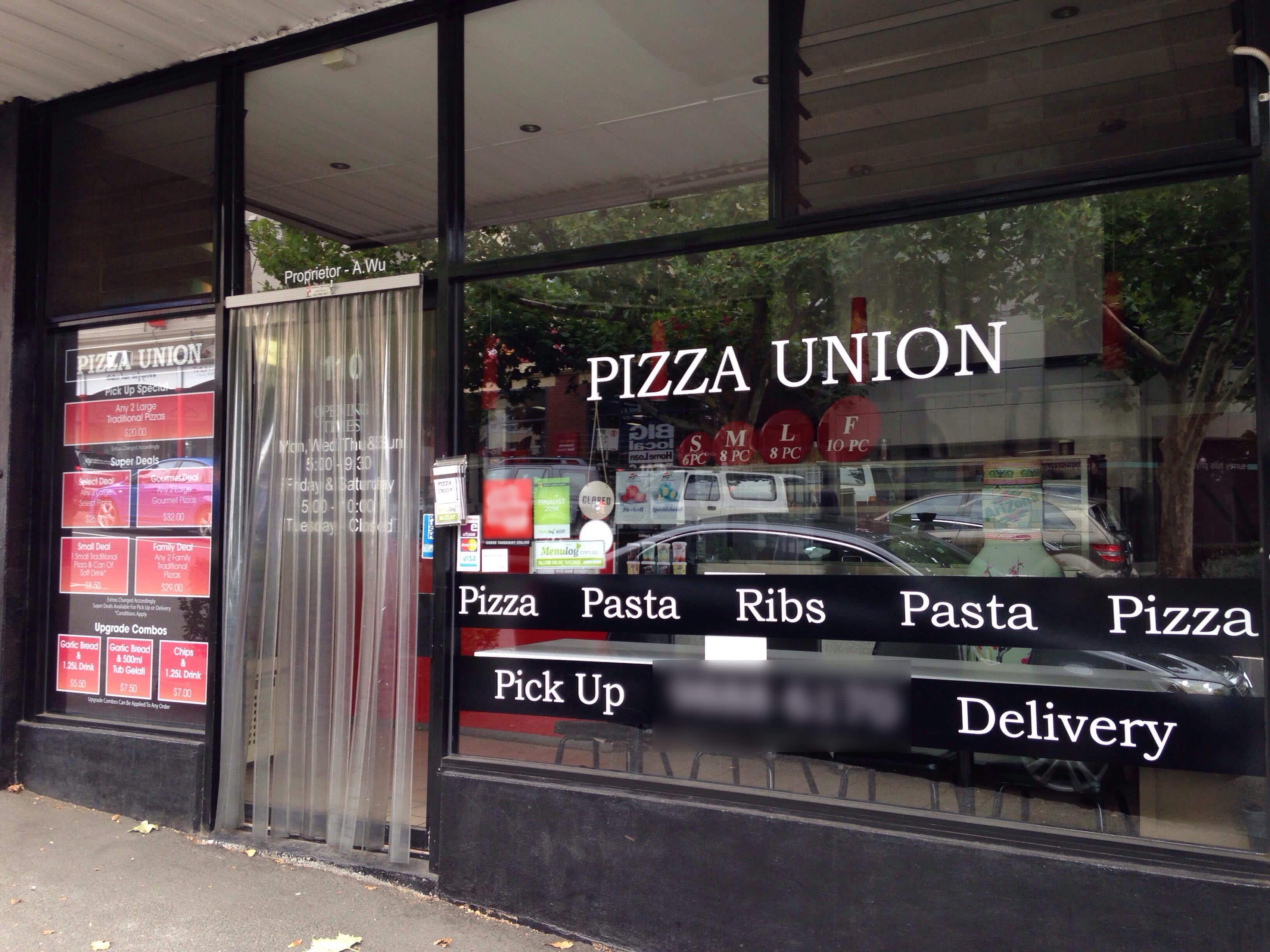 Pizza Union, Surrey Hills, Melbourne Zomato