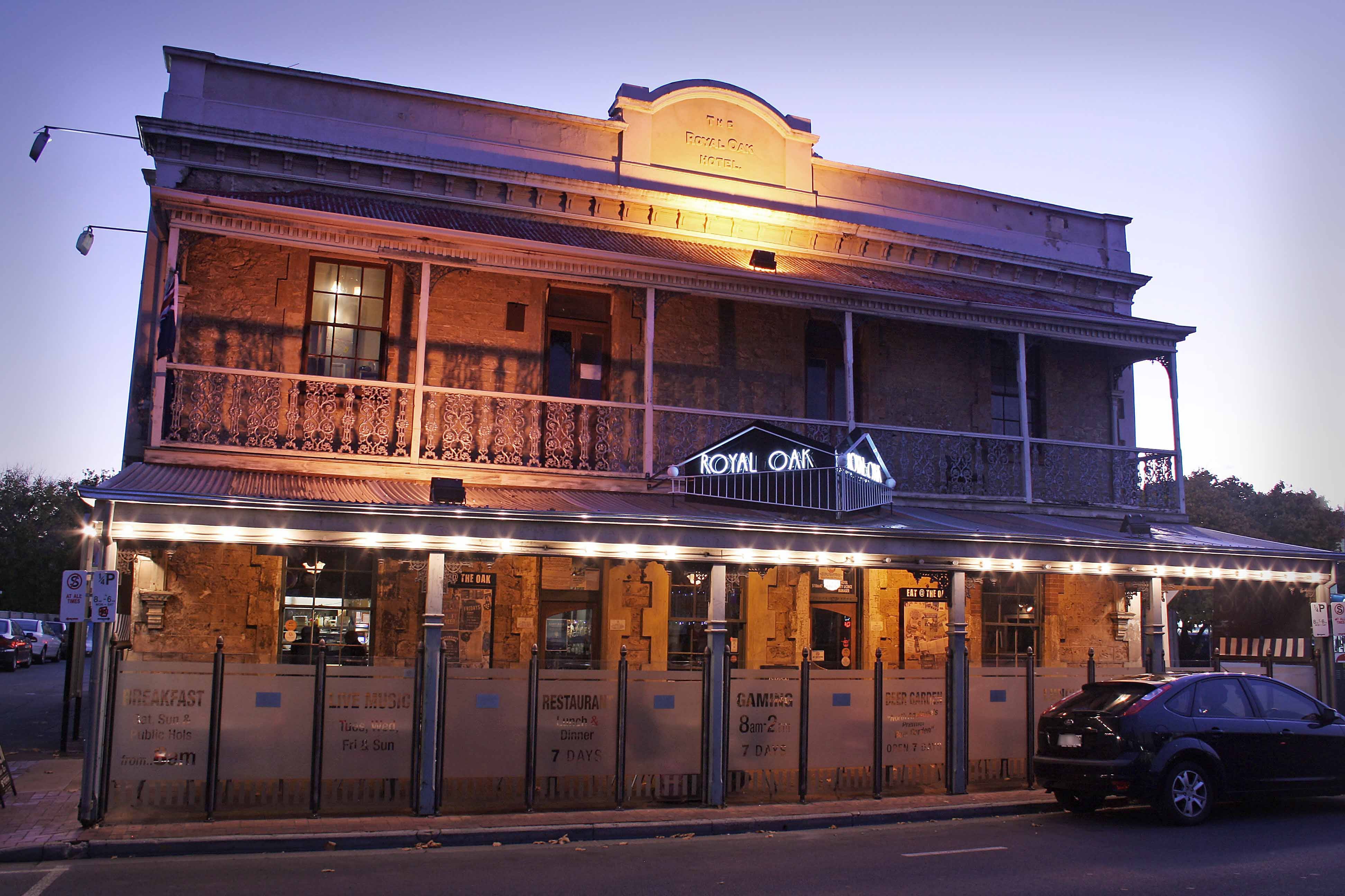 Royal Oak Hotel Menu, Menu for Royal Oak Hotel, North Adelaide, Adelaide