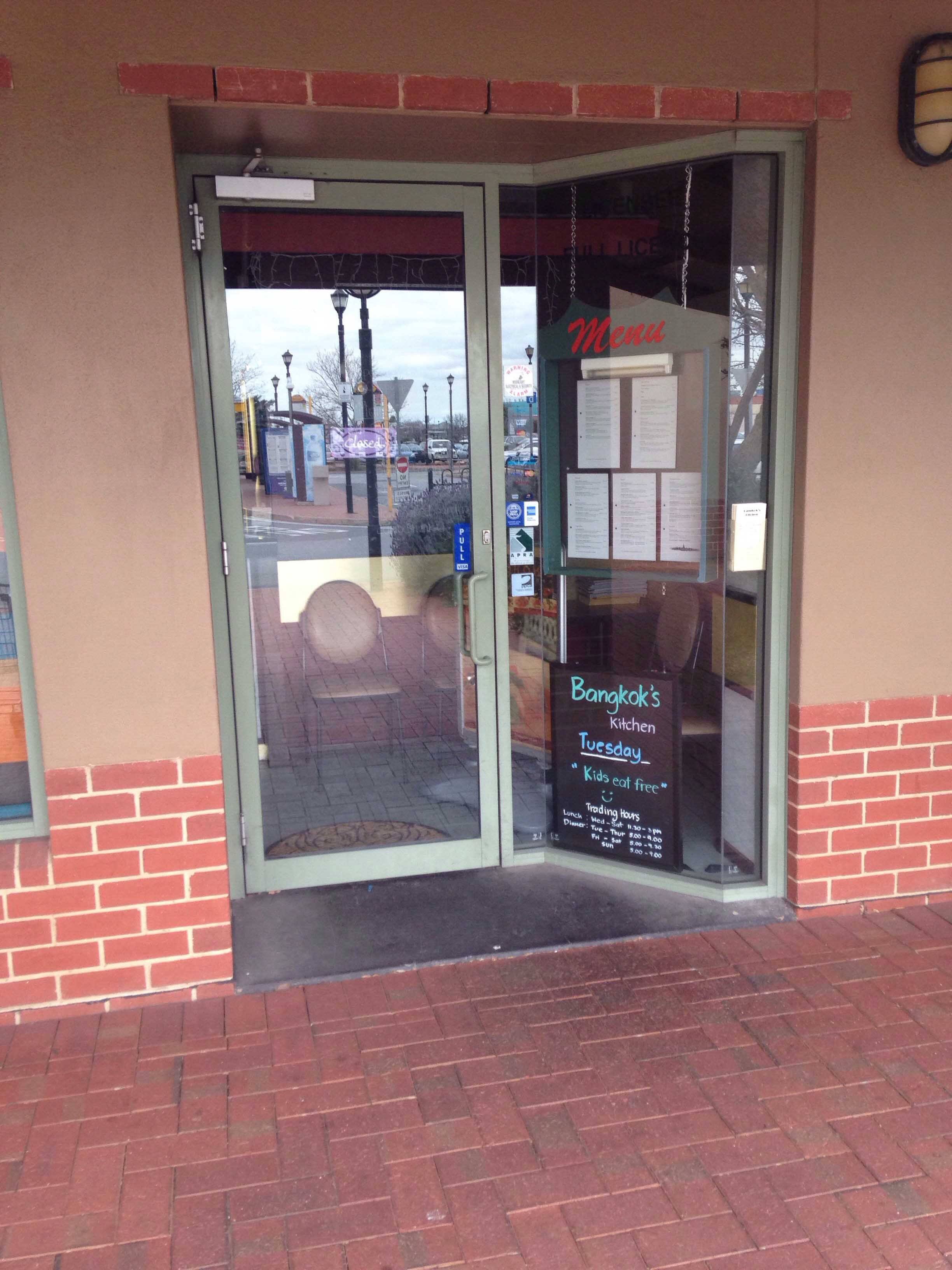 Bangkok S Kitchen Menu Menu For Bangkok S Kitchen Golden Grove Adelaide