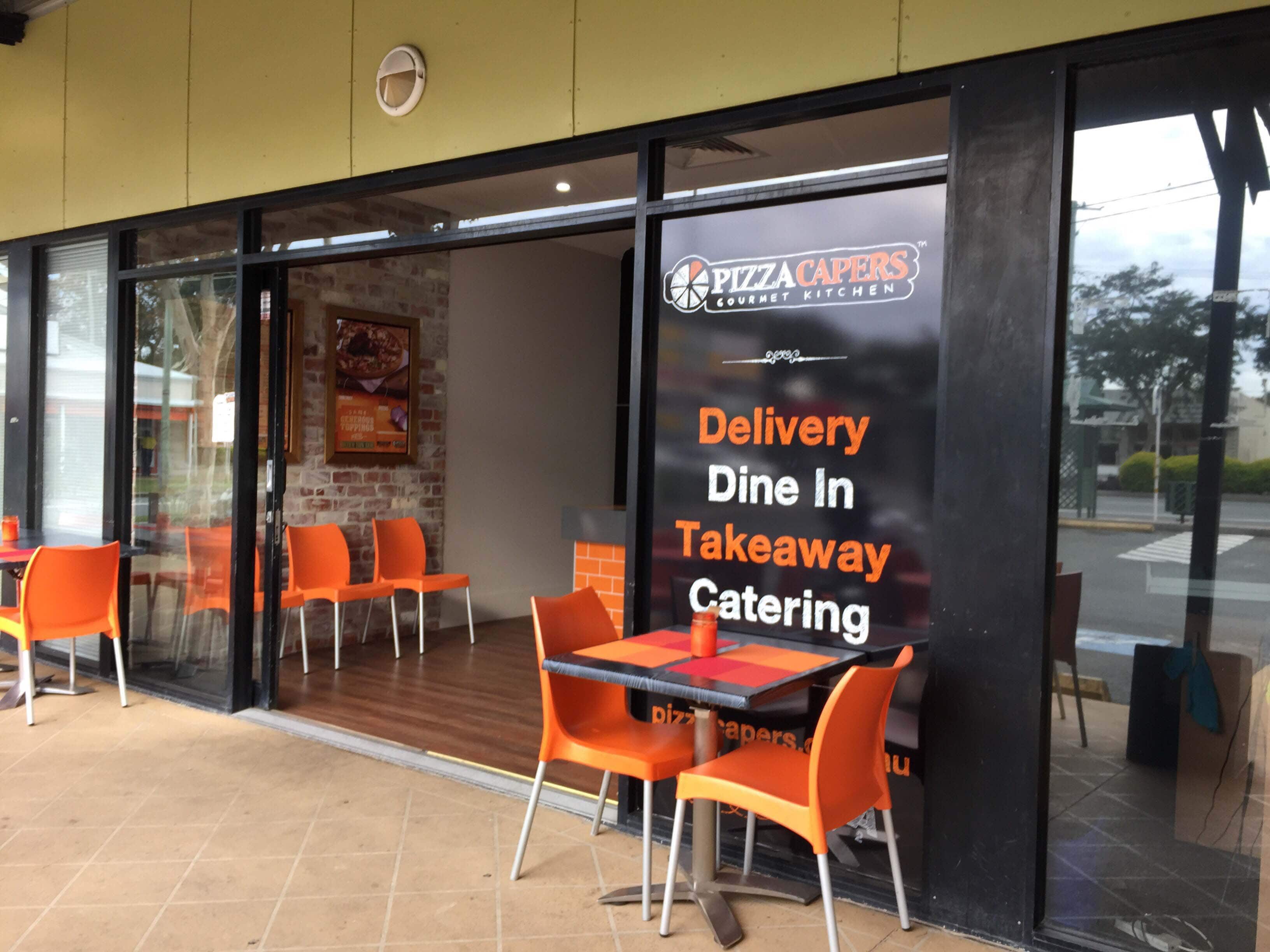 Menu of Pizza Capers Kallangur, Redcliffe, Brisbane