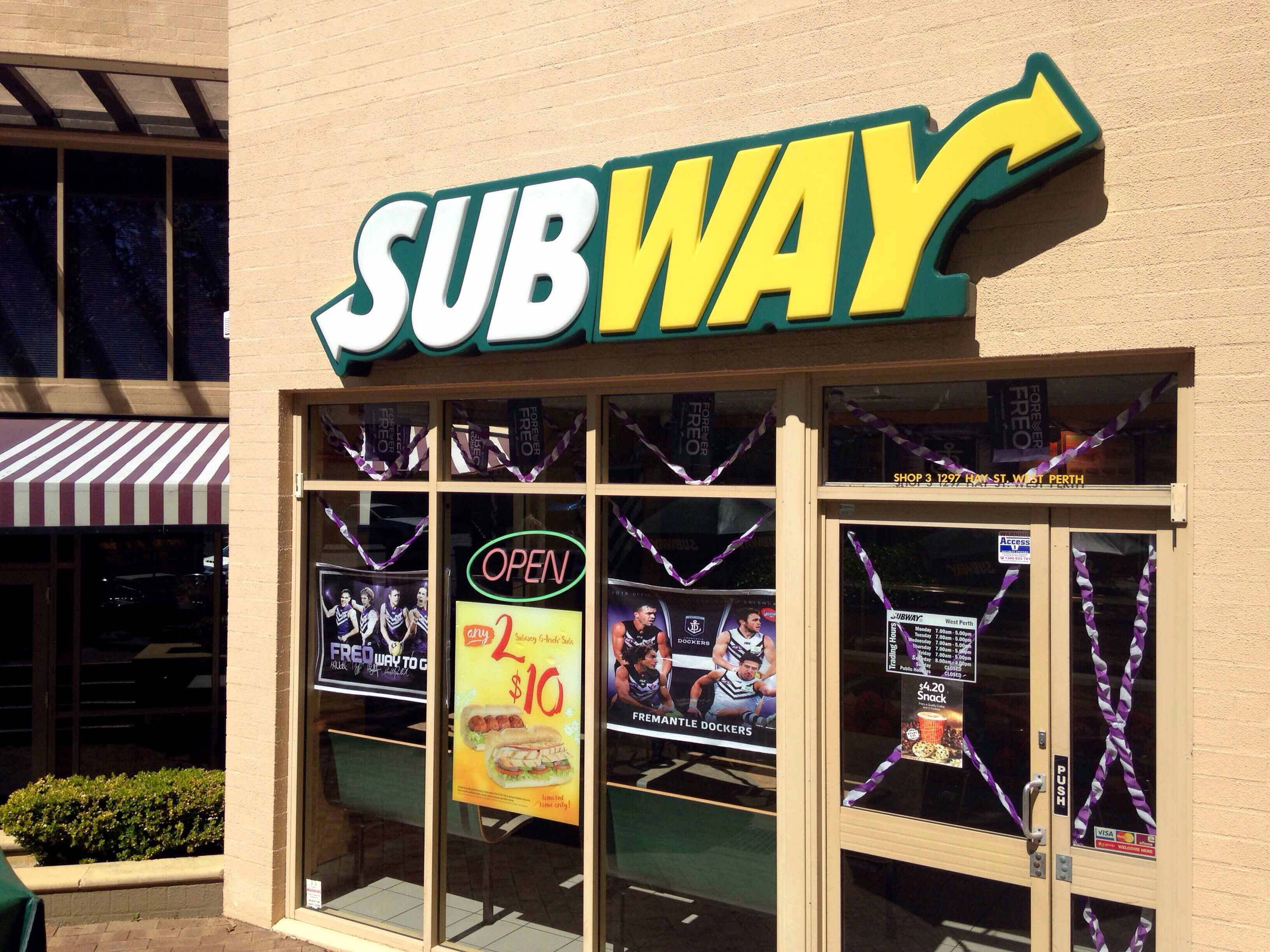 Subway, Perth CBD, Perth Zomato