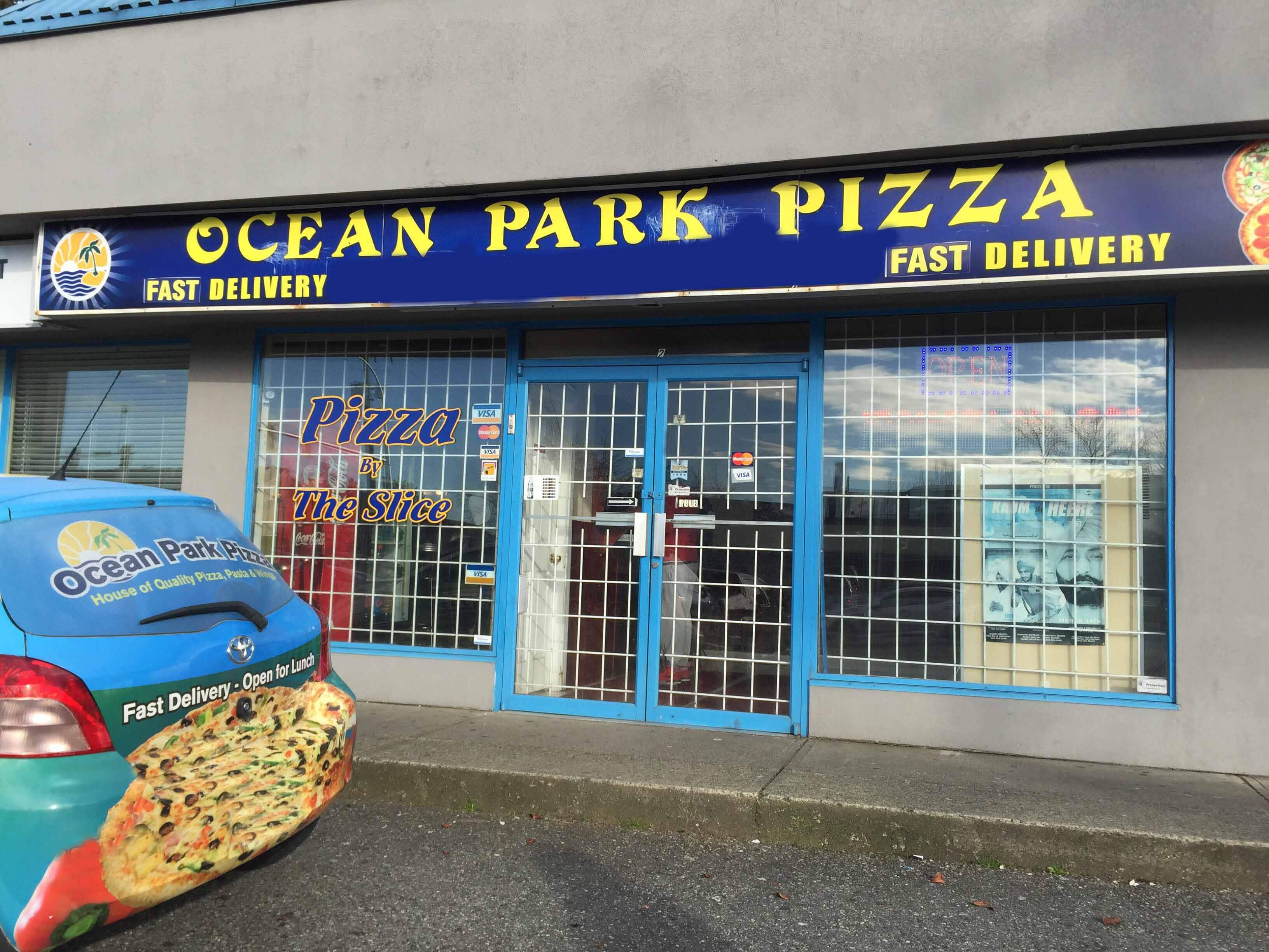 Menu of Ocean Park Pizza, Newton, Surrey Menu of Ocean Park Pizza, Newton, Surrey
