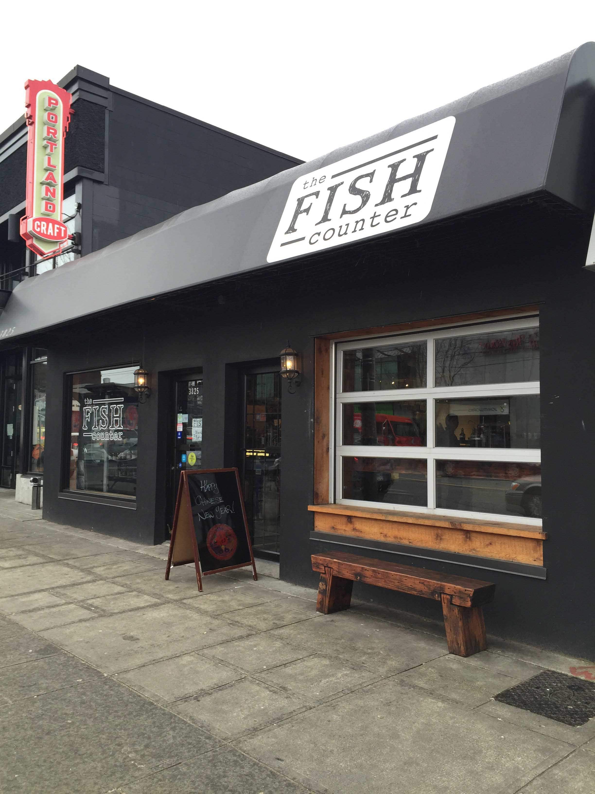 Menu of The Fish Counter, Riley Park & Little Mountain, Vancouver