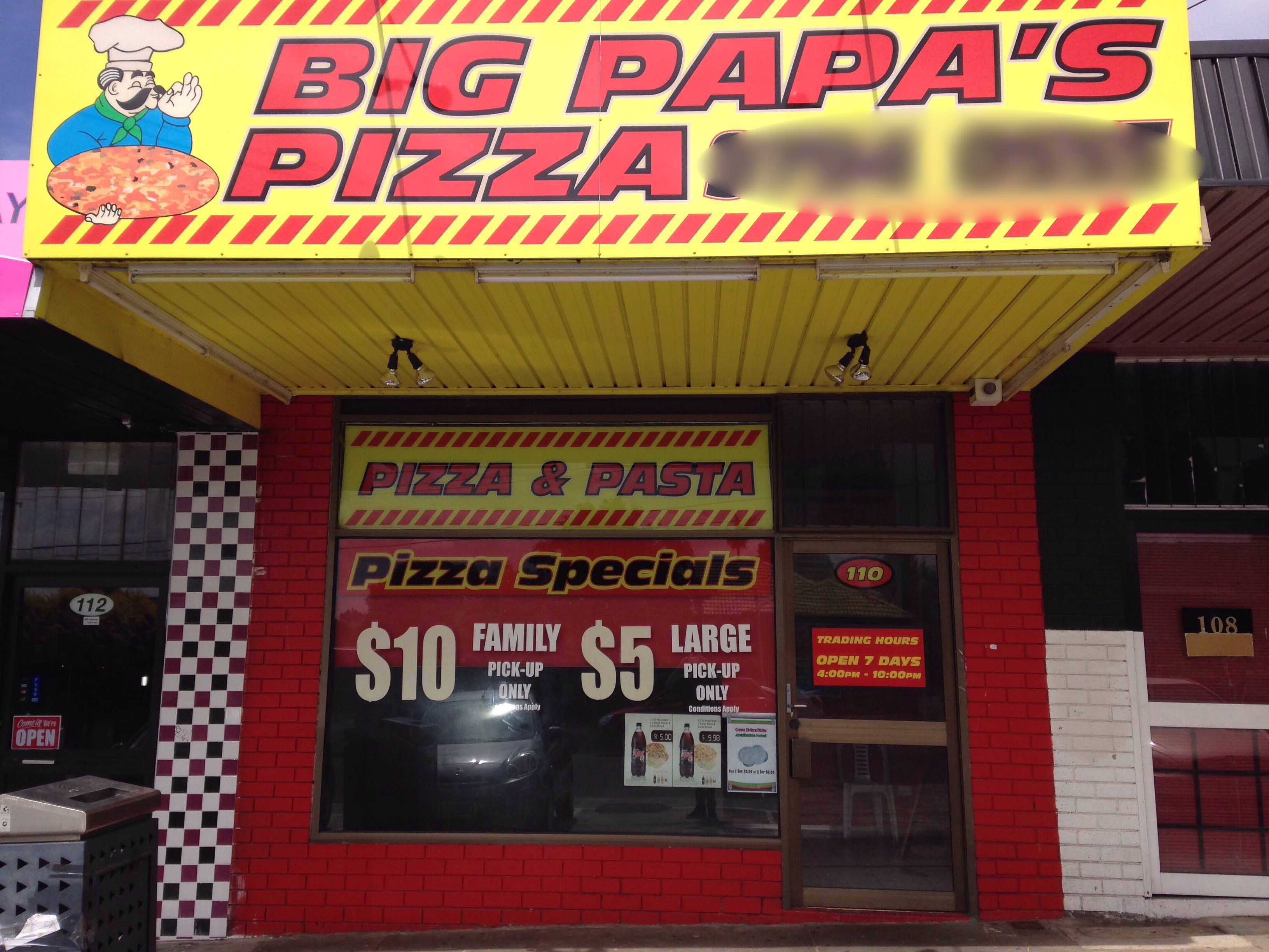 Big Pappa's Pizza, Dandenong, Melbourne Zomato