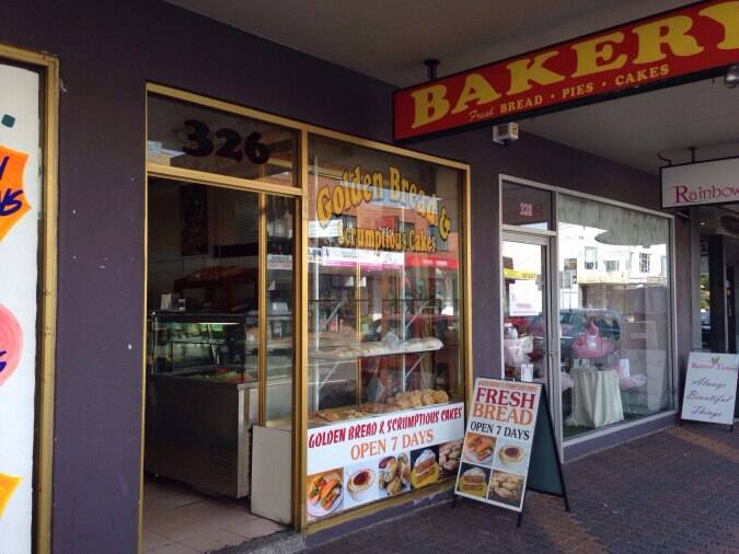 Golden Bread Menu, Menu for Golden Bread, Sans Souci, Sydney