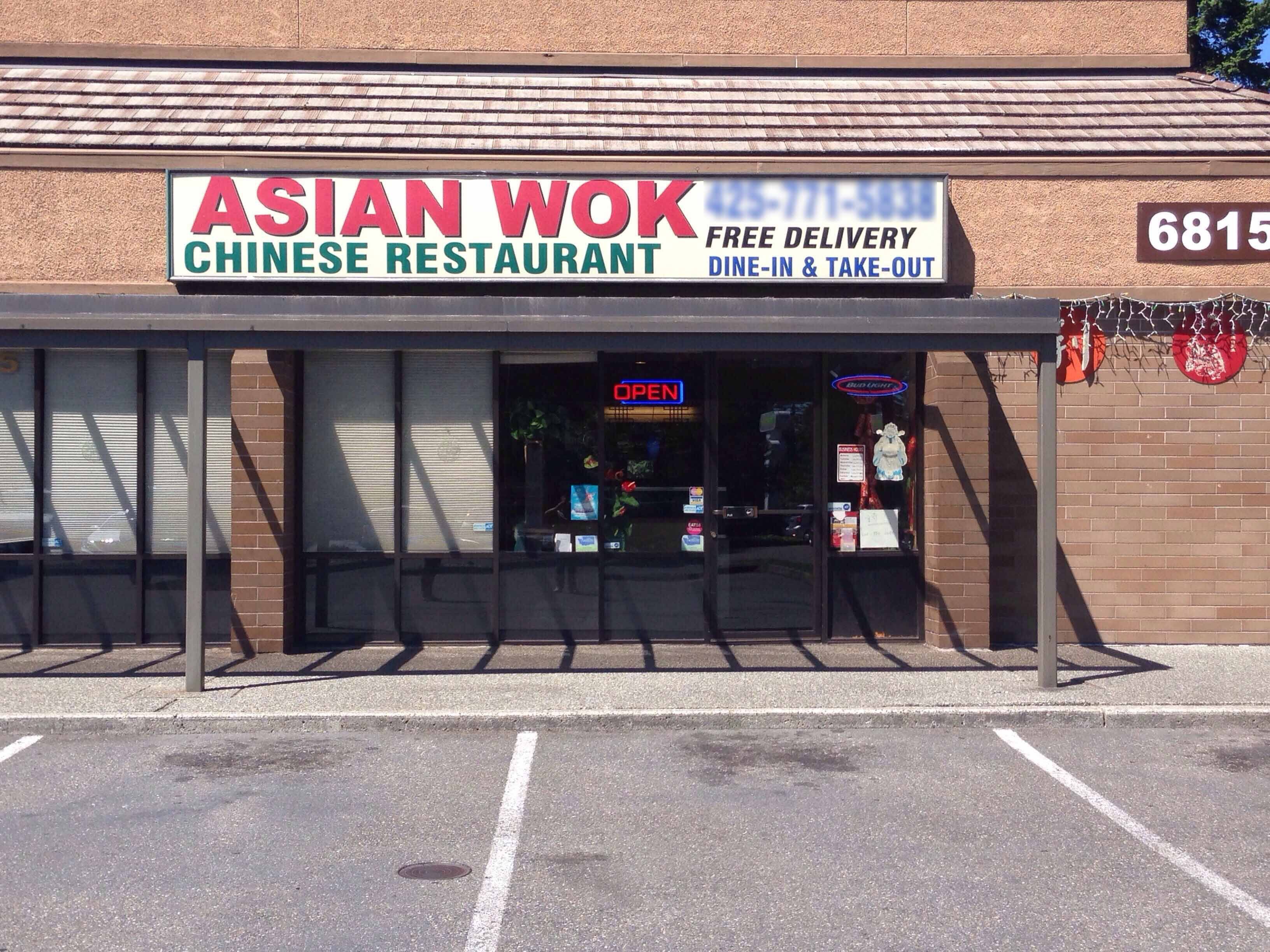 Menu of Asian Wok, Lynnwood, Lynnwood