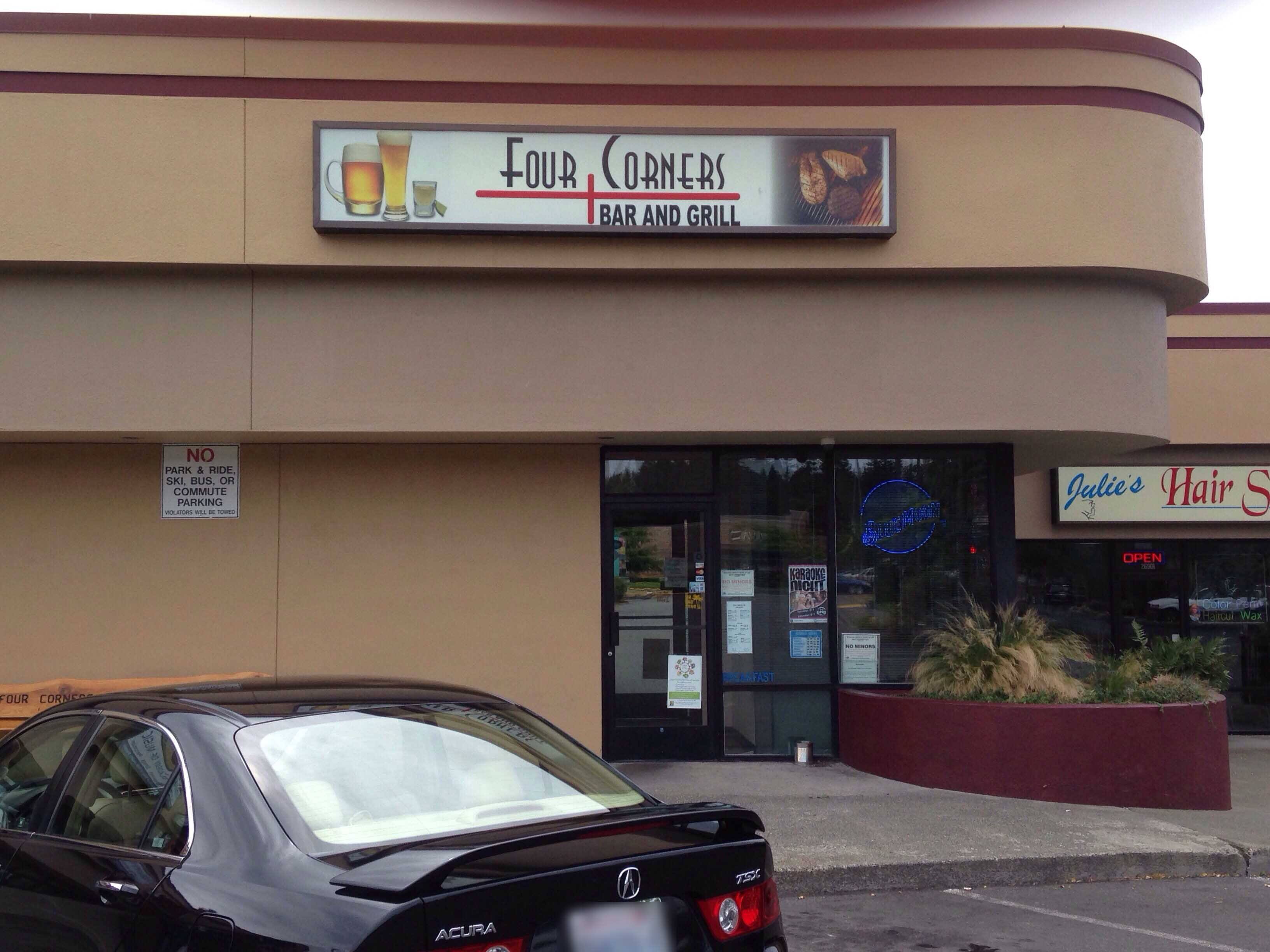 Four Corners Bar & Grill Menu, Menu for Four Corners Bar & Grill, Maple