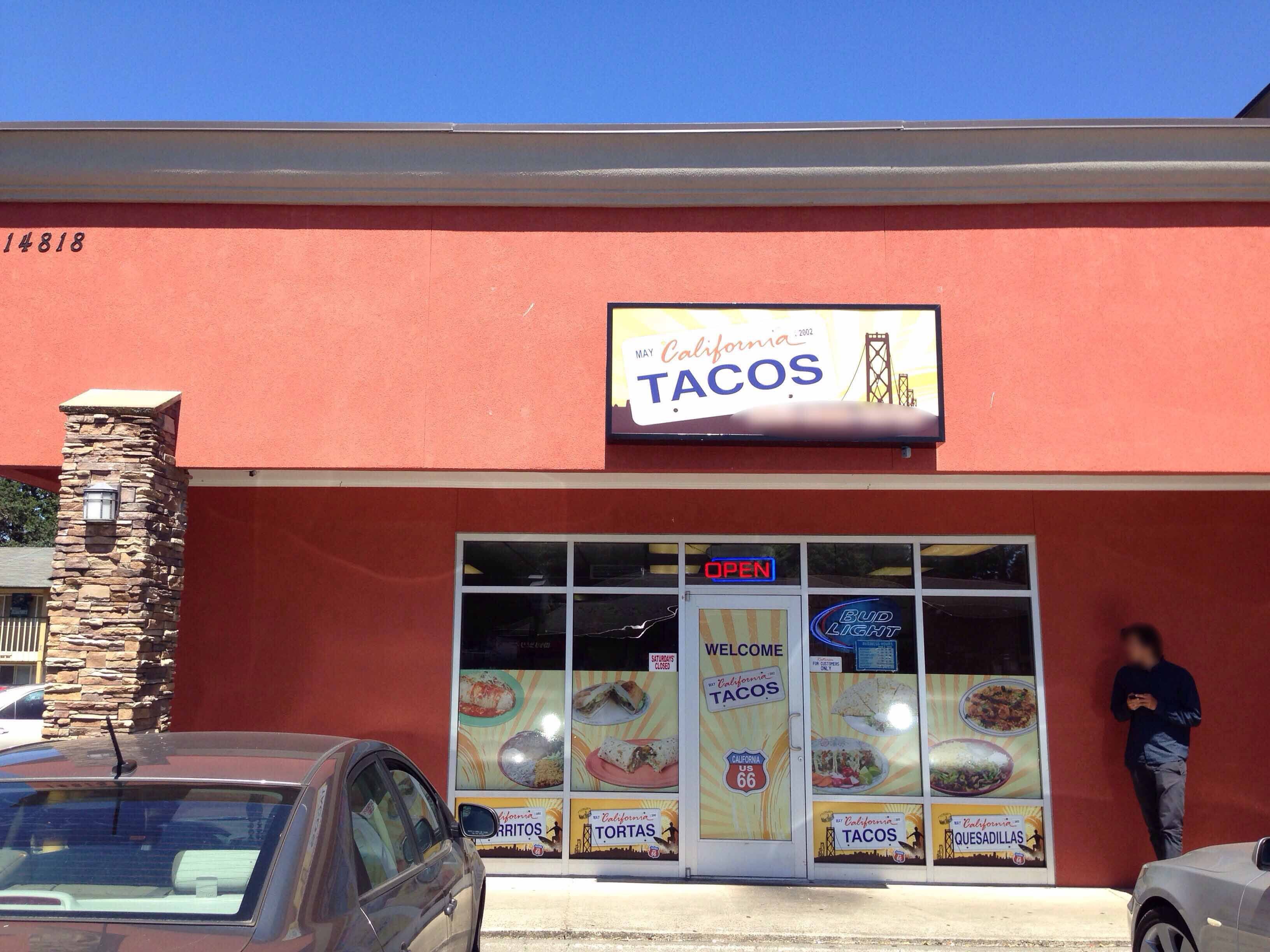 Menu of California Tacos, Lakewood, Lakewood