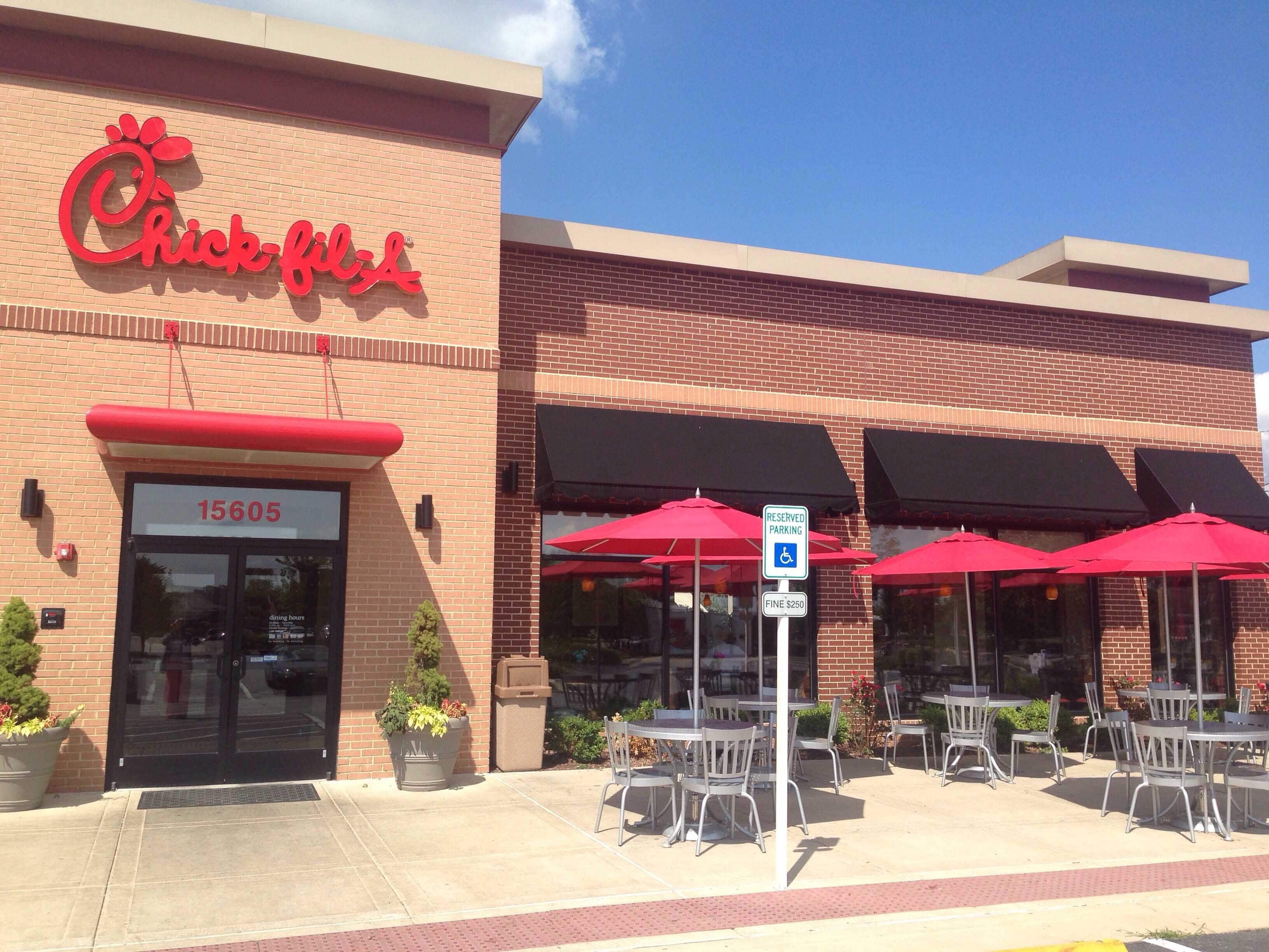 Menu of Chick-fil-A, Orland Park, Chicago