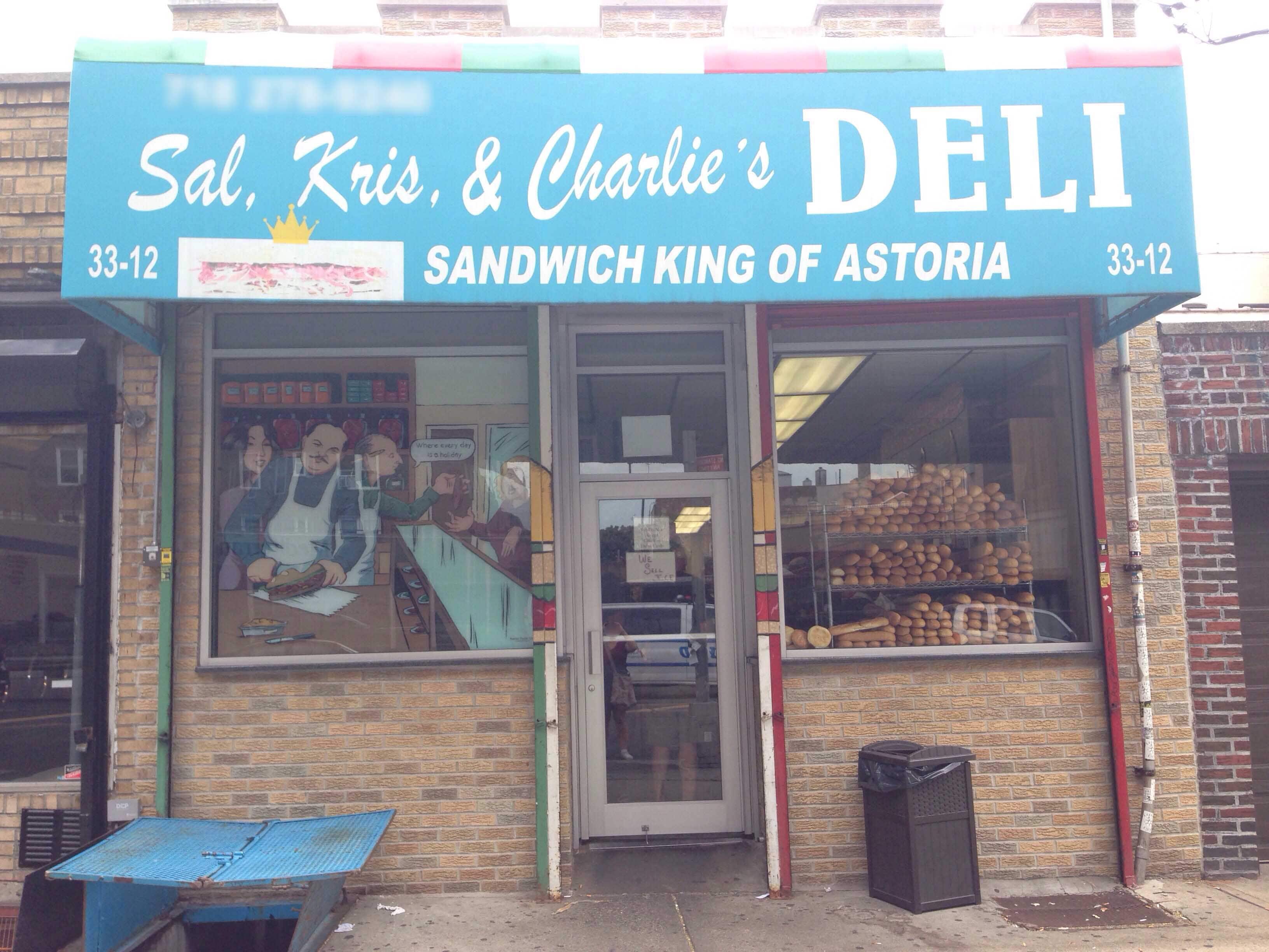 Sal, Kris & Charlie's Deli Menu