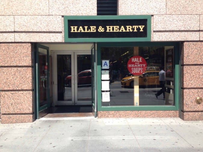 Hale & Hearty Soups, New York, New York City Urbanspoon/Zomato
