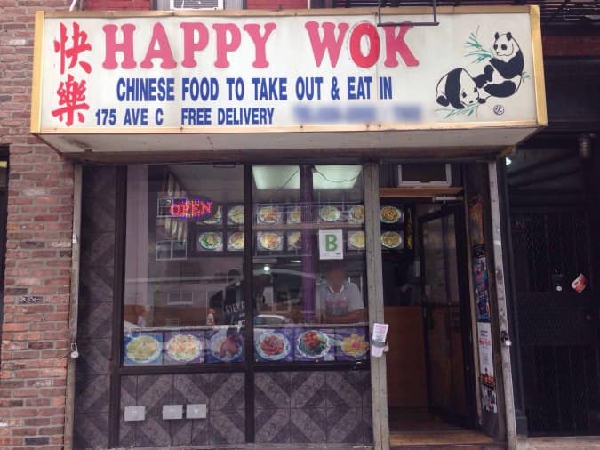 Happy Wok Menu, Menu for Happy Wok, East Village, New York City ...