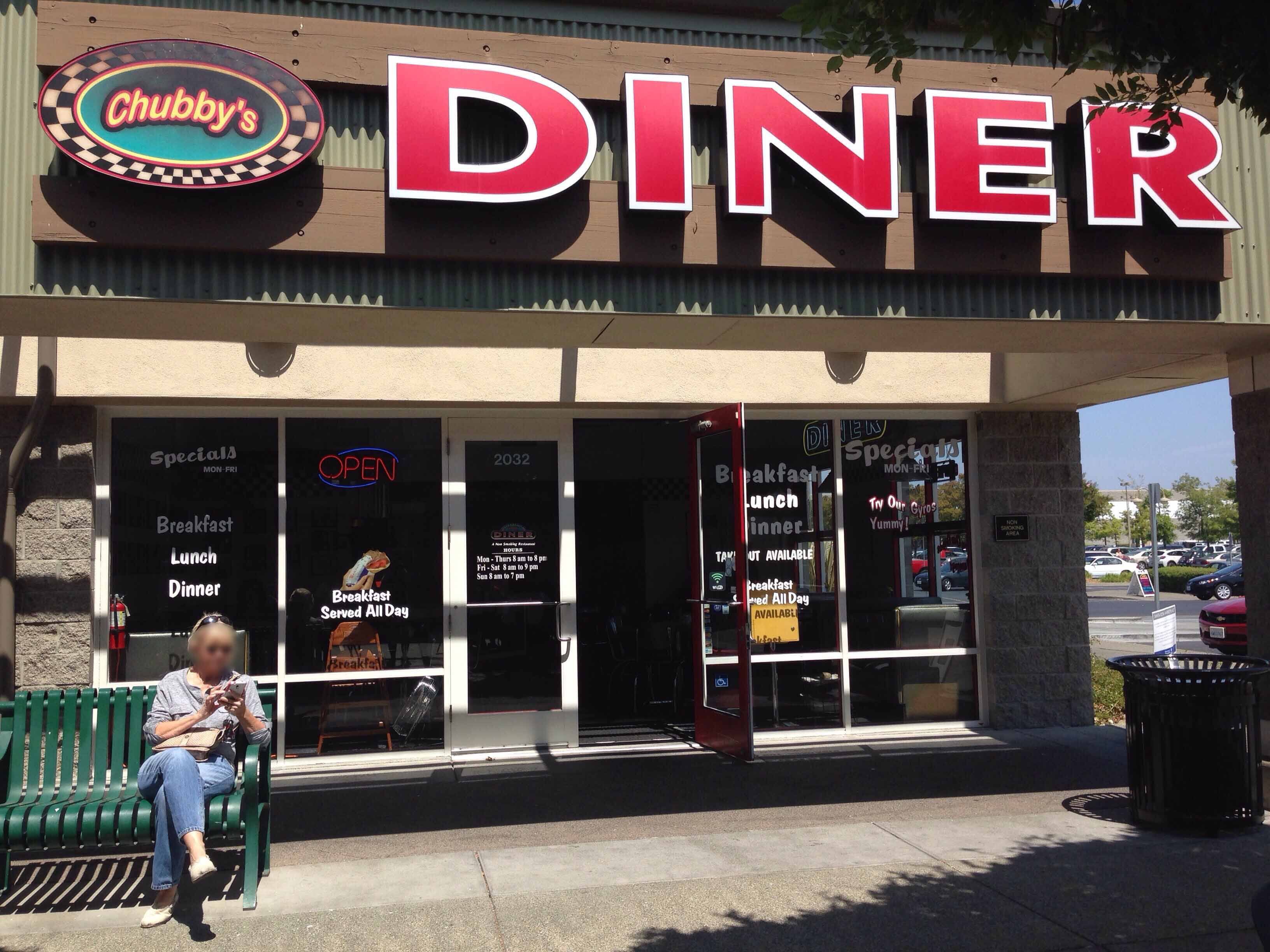 Menu of Chubby's Diner, Santa Rosa, Santa Rosa