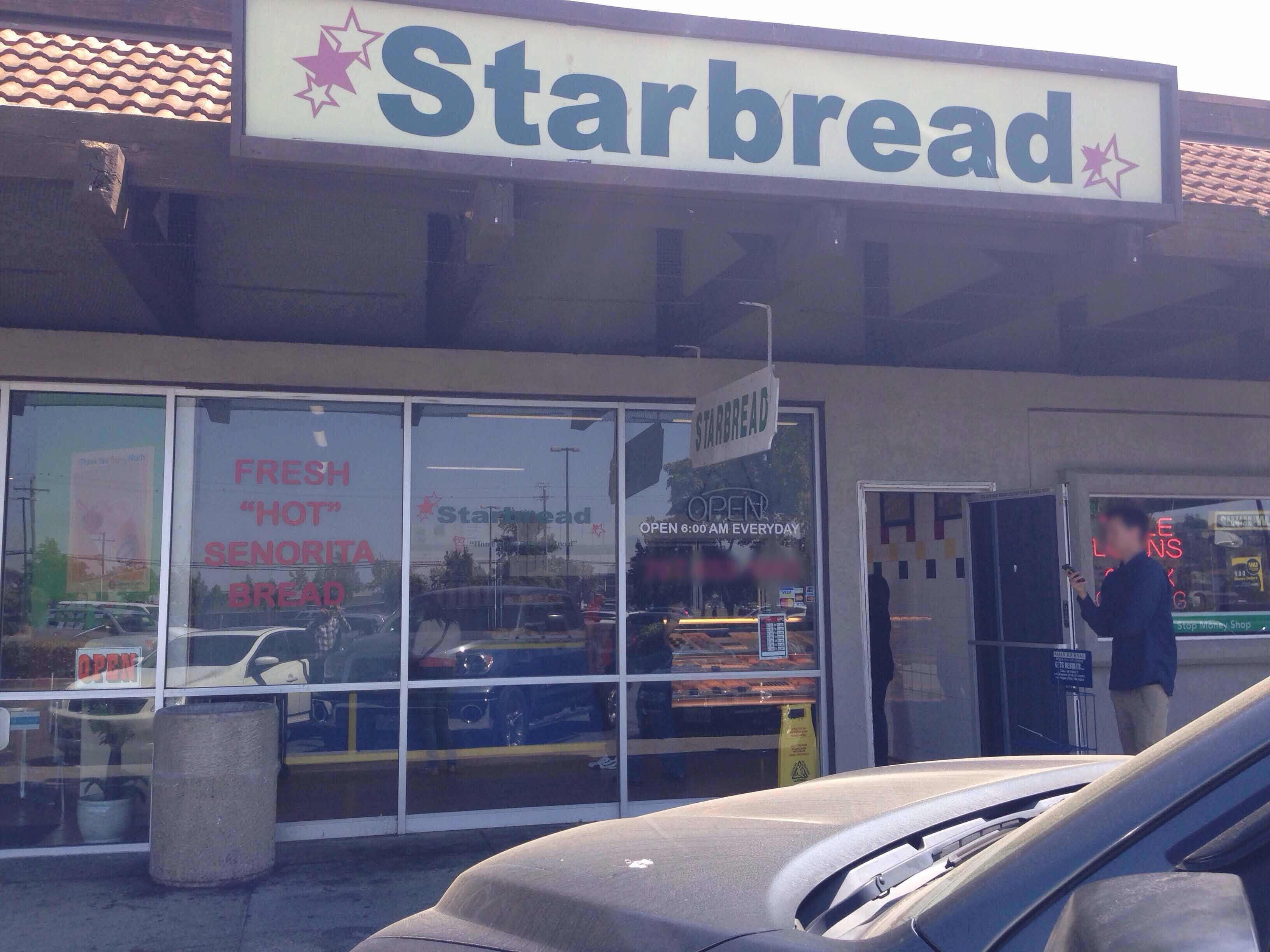 Menu of Starbread Bakery, Vallejo, Vallejo