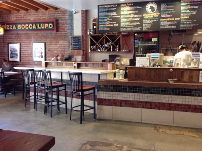 Pizza Bocca Lupo Menu, Menu for Pizza Bocca Lupo, Downtown, San Jose