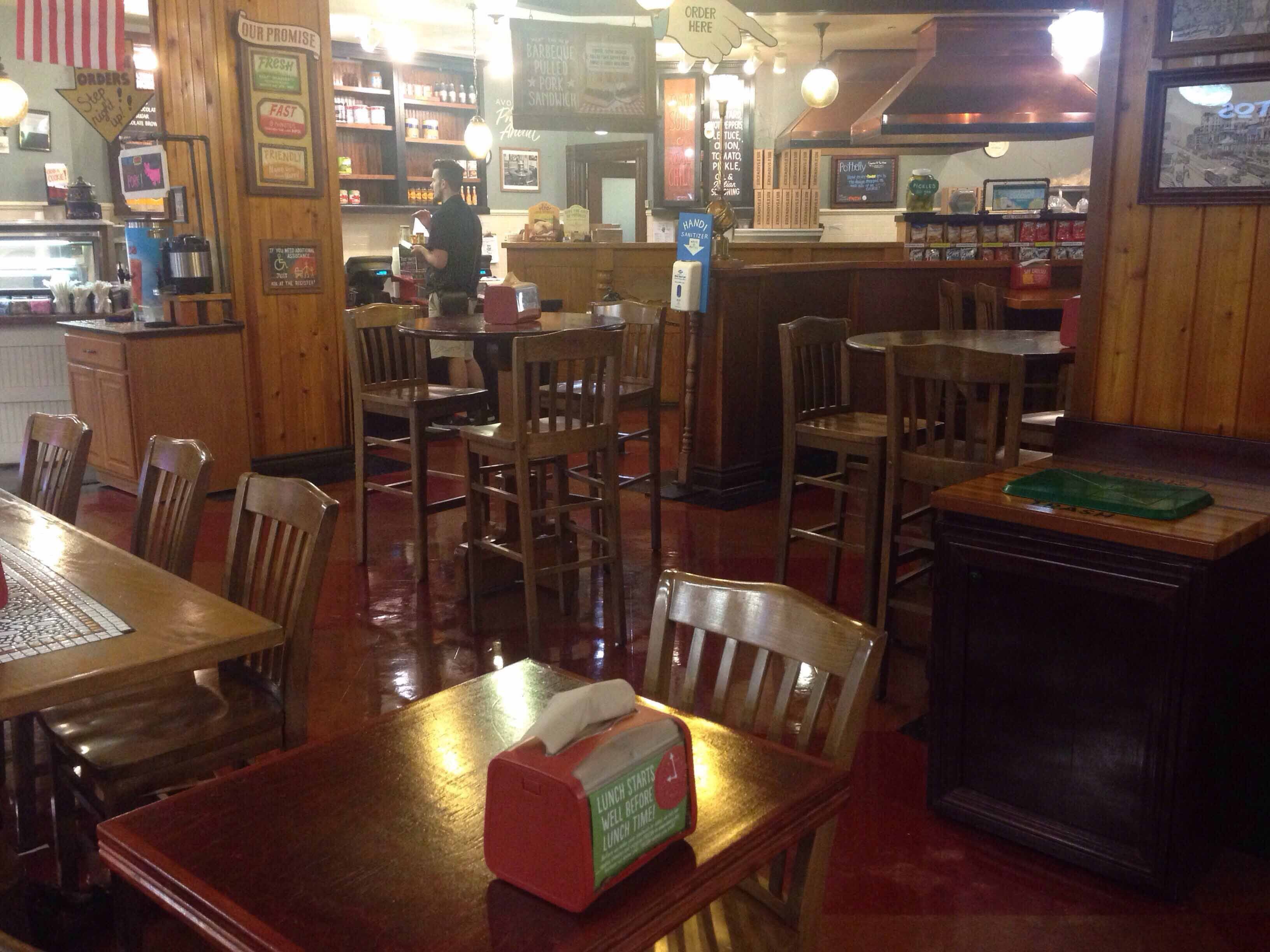 Menu of Potbelly, Downtown, Houston