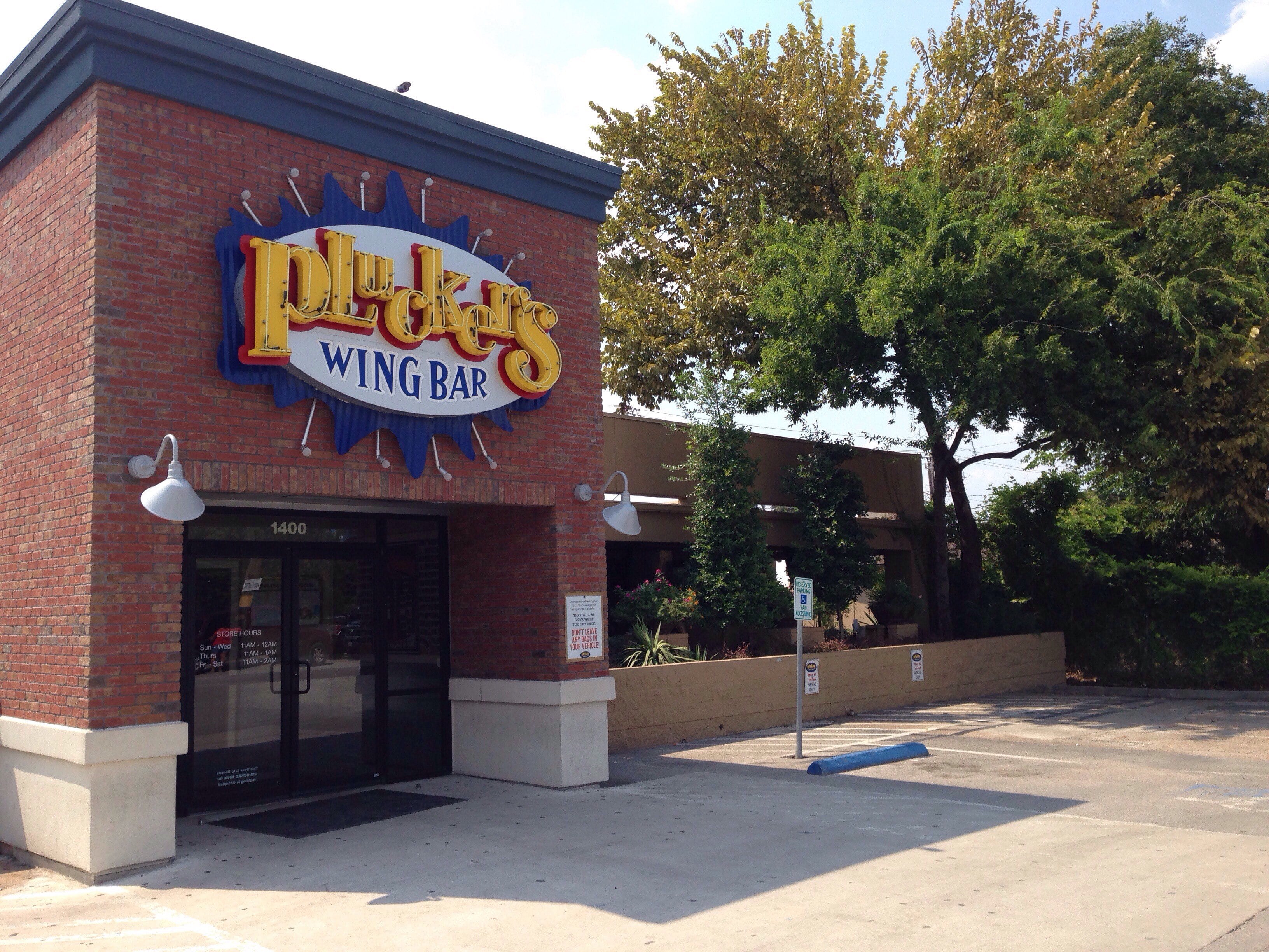 Pluckers Menu With Prices - 8mpczmb