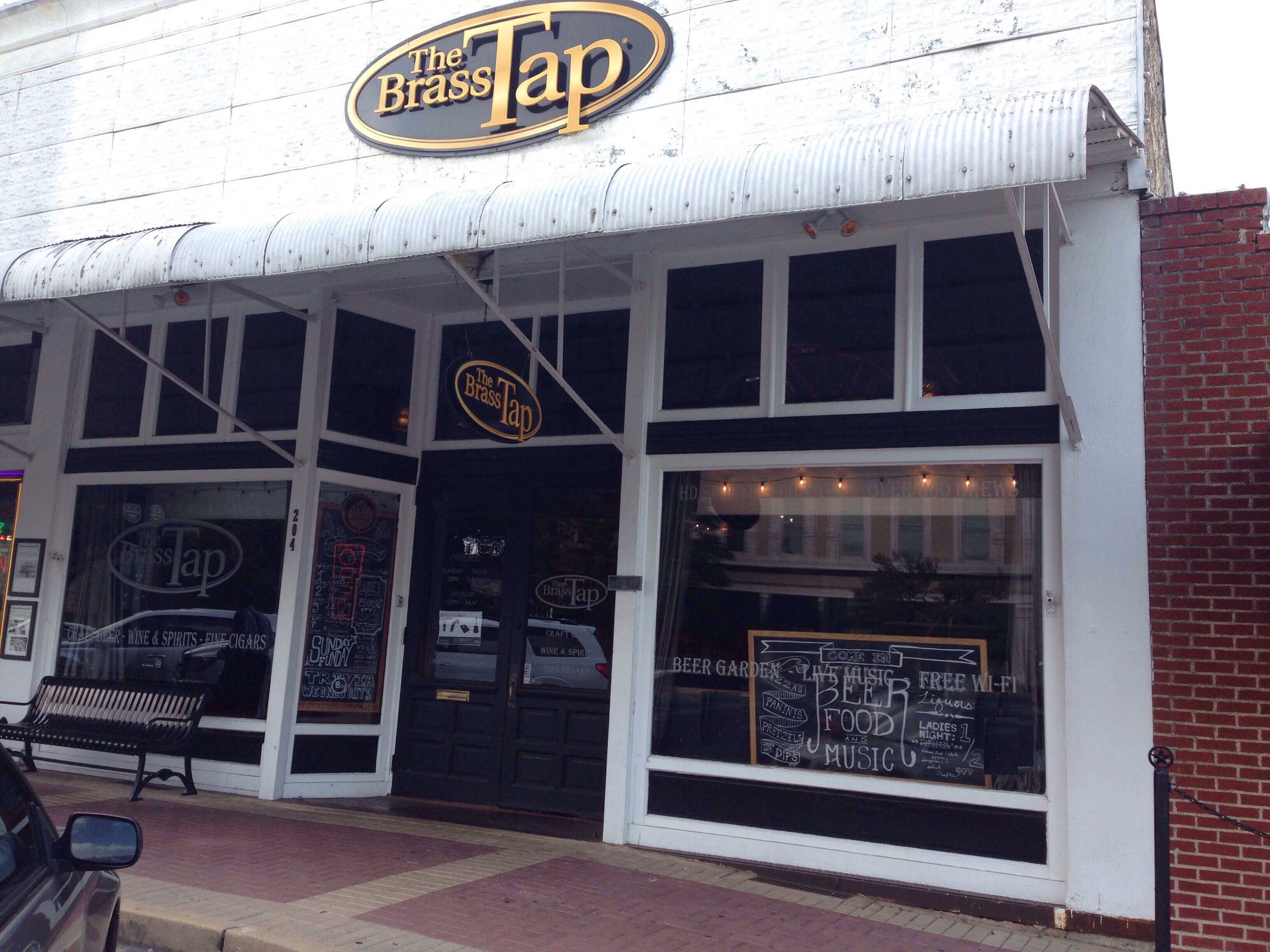 Menu of The Brass Tap, Round Rock, Round Rock