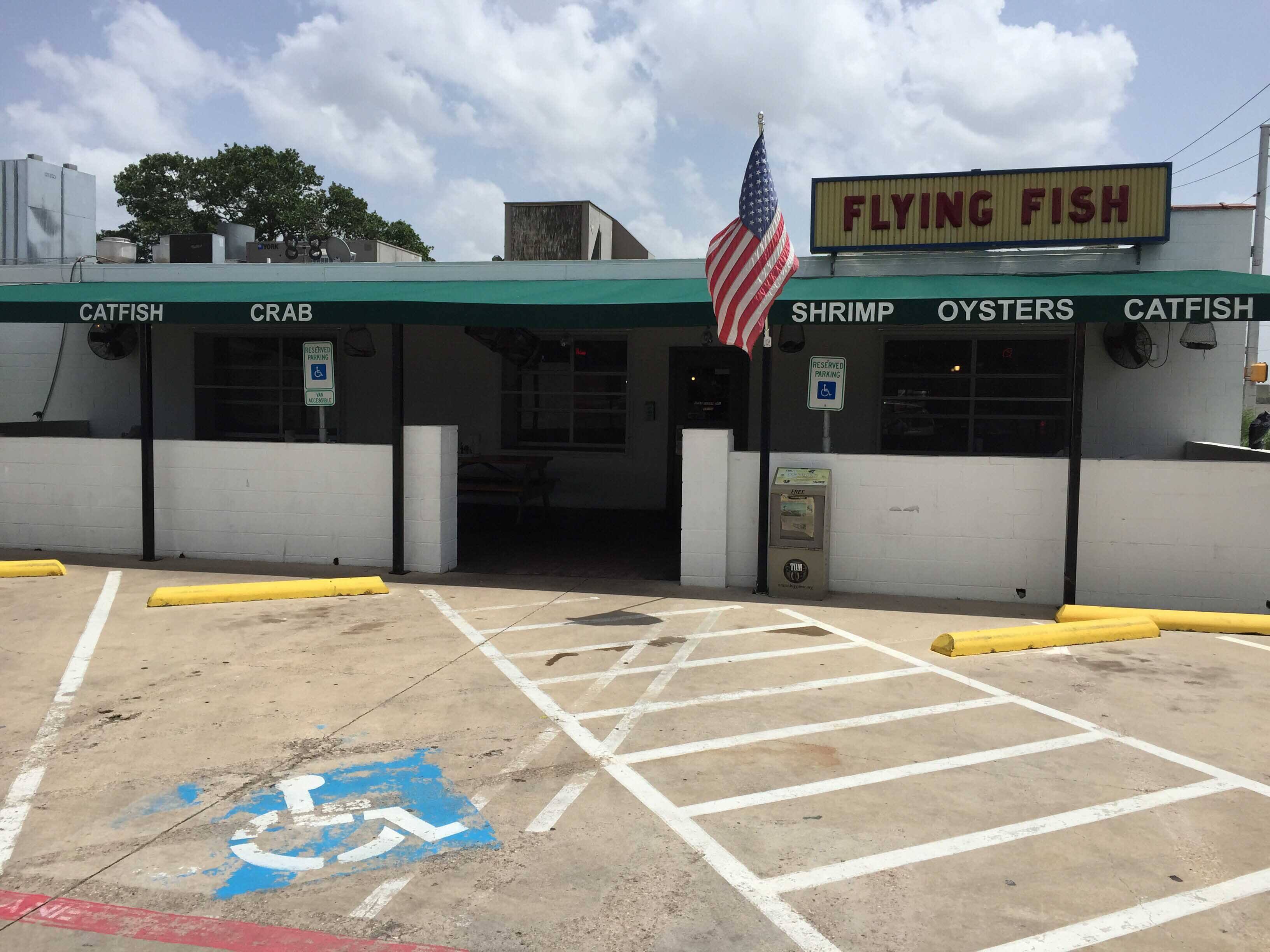 Menu of Flying Fish, Southwest Fort Worth, Fort Worth