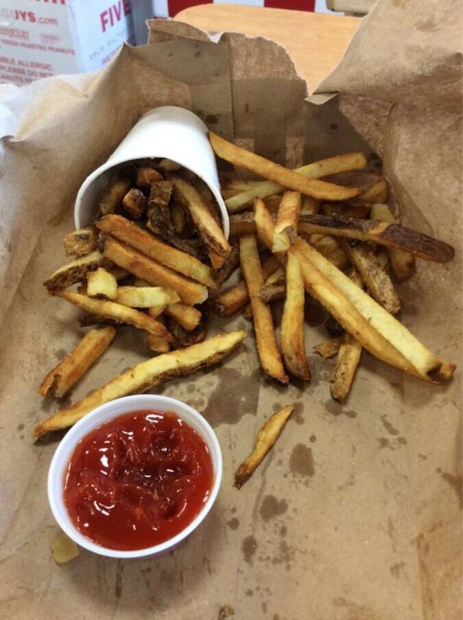 Five Guys Burgers and Fries Menu Urbanspoon/Zomato