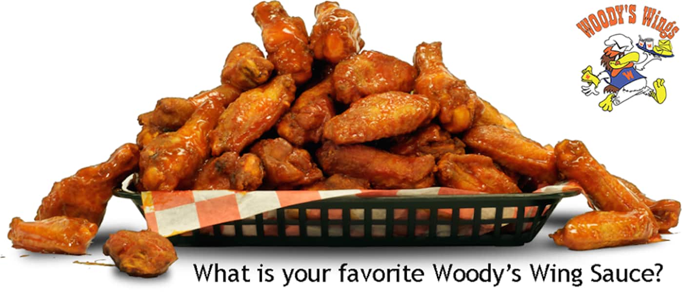 Menu of Woody's Wings 2, Aurora, Denver