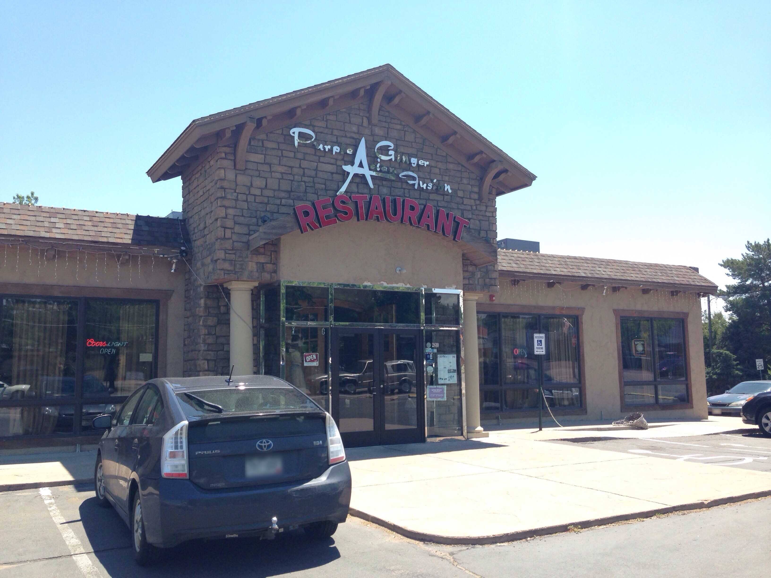 Menu of Purple Ginger Asian Fusion, Lakewood, Denver