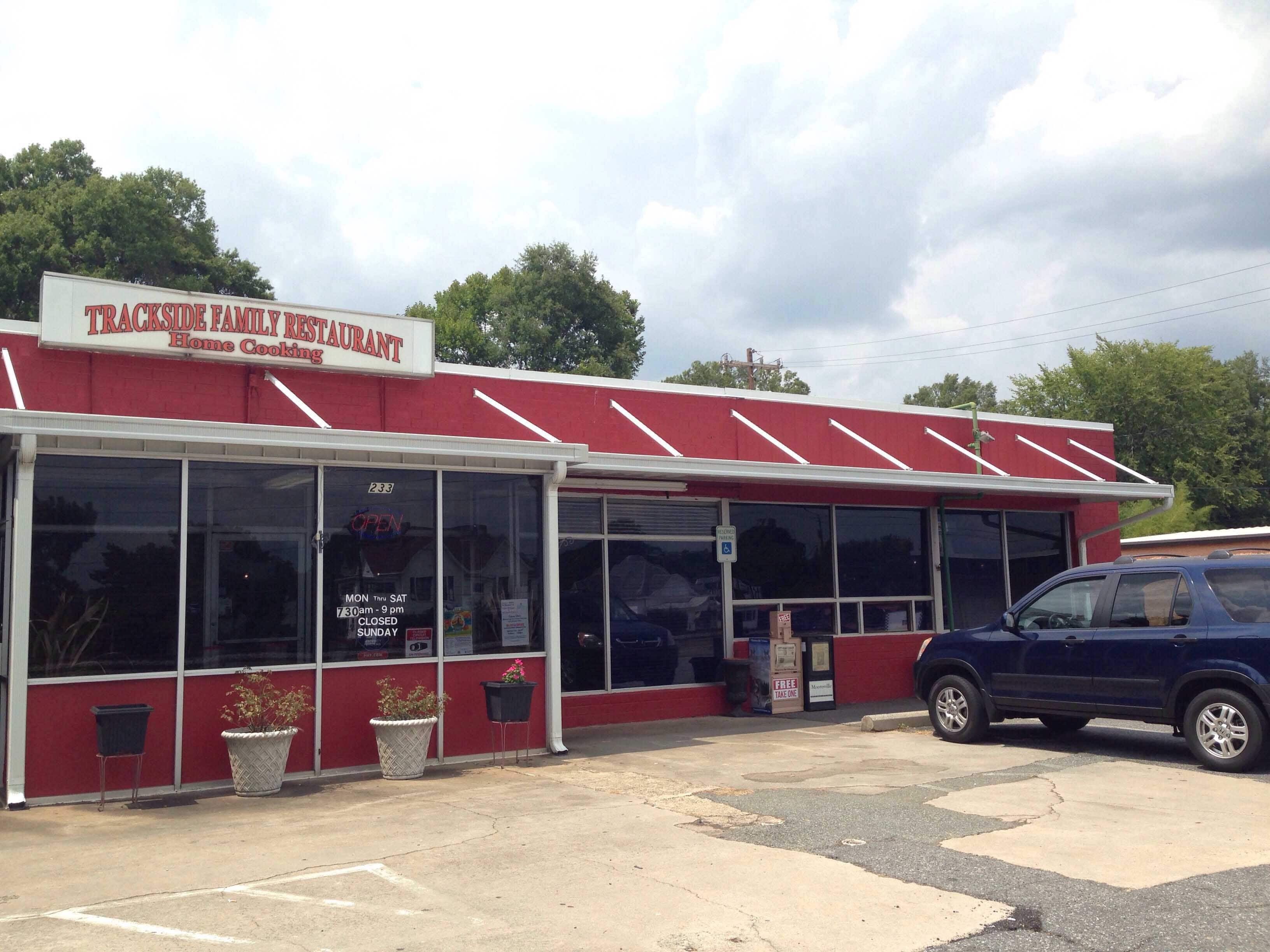 Menu Of Trackside Family Restaurant, Mooresville, Charlotte