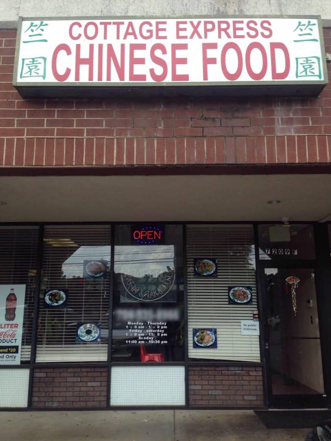 Cottage Express, Silverwood, Charlotte Zomato