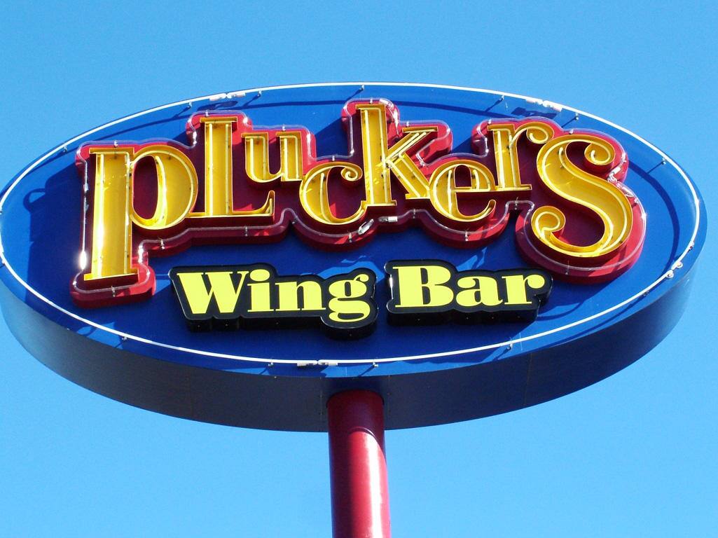 Menu of Pluckers Wing Bar, LSU Area, Baton Rouge