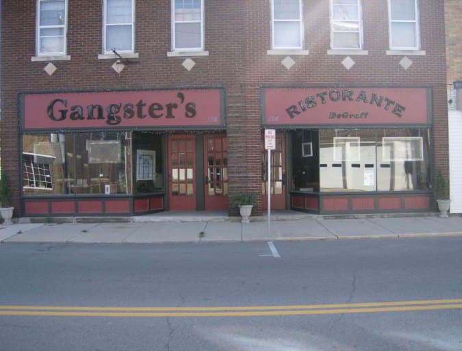 Gangster's Ristorante Menu Urbanspoon/Zomato