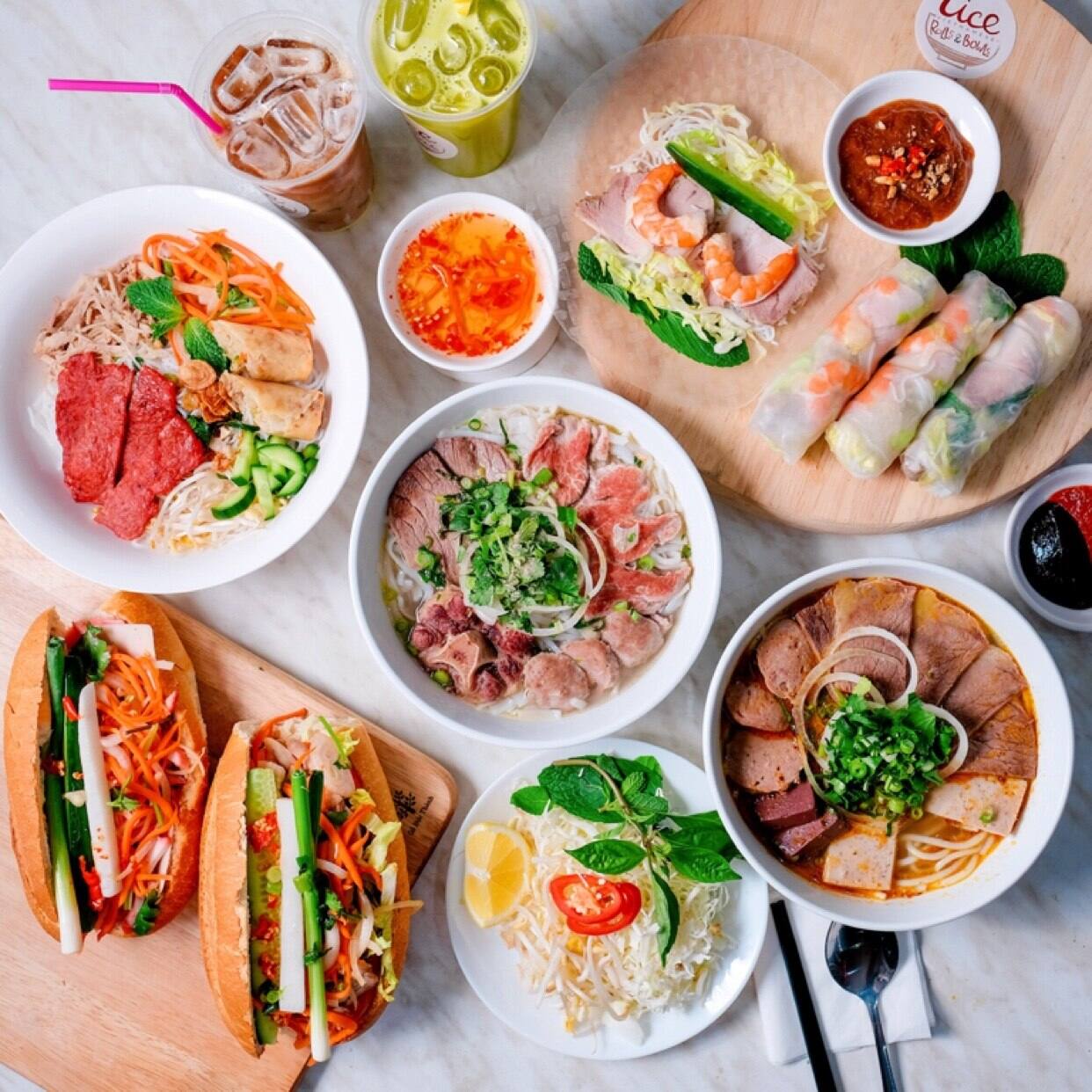 ACE Vietnamese Rolls & Bowls Menu