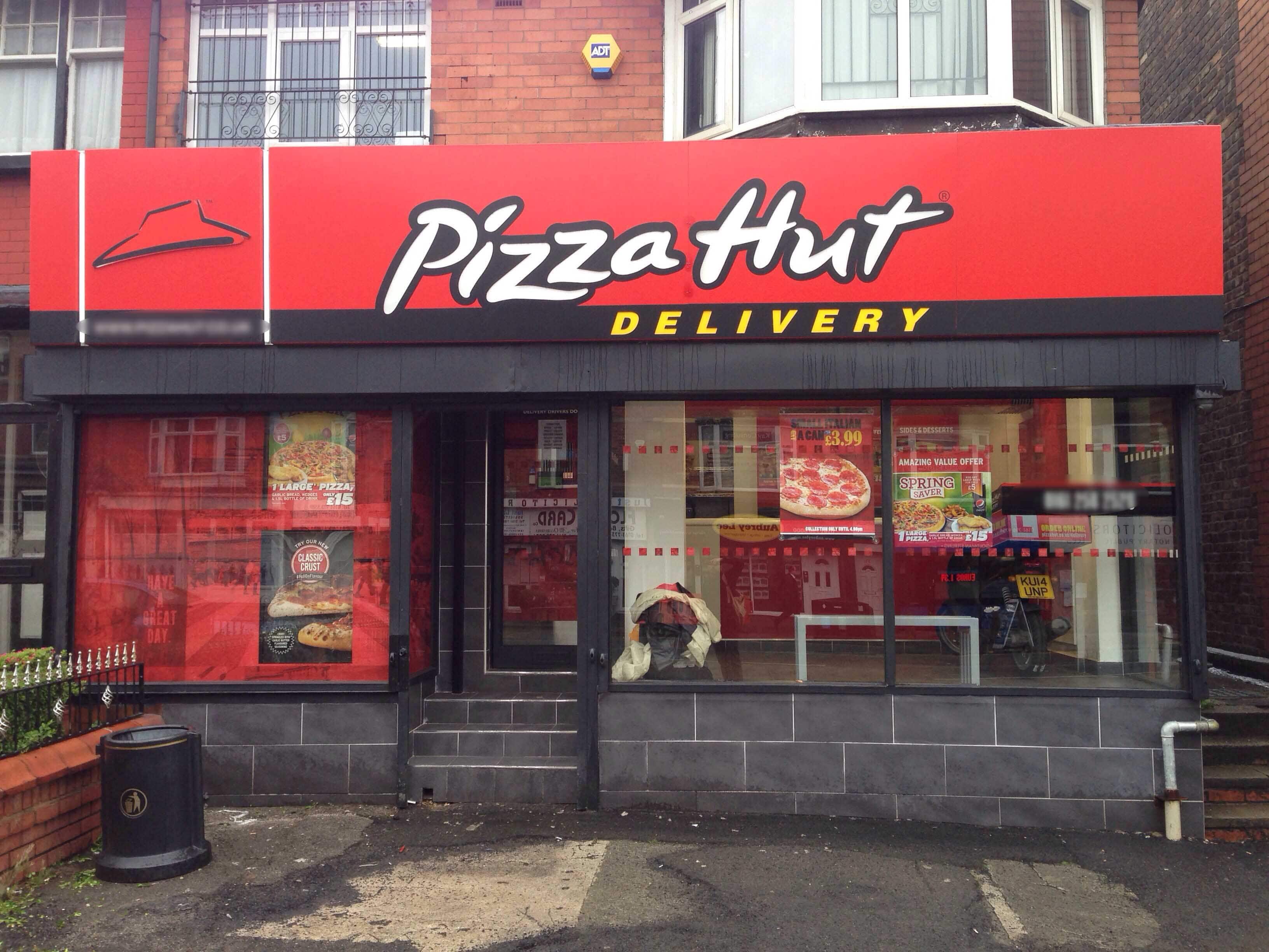 Menu of Pizza Hut Delivery, Prestwich, Manchester