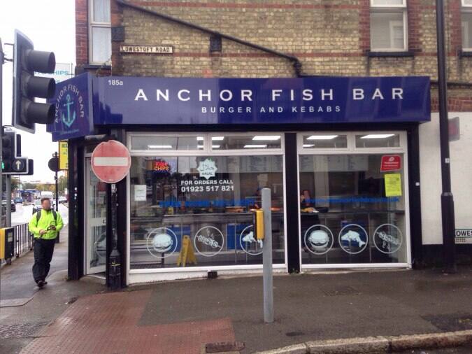 Anchor Fish Bar, Watford, London Zomato UK