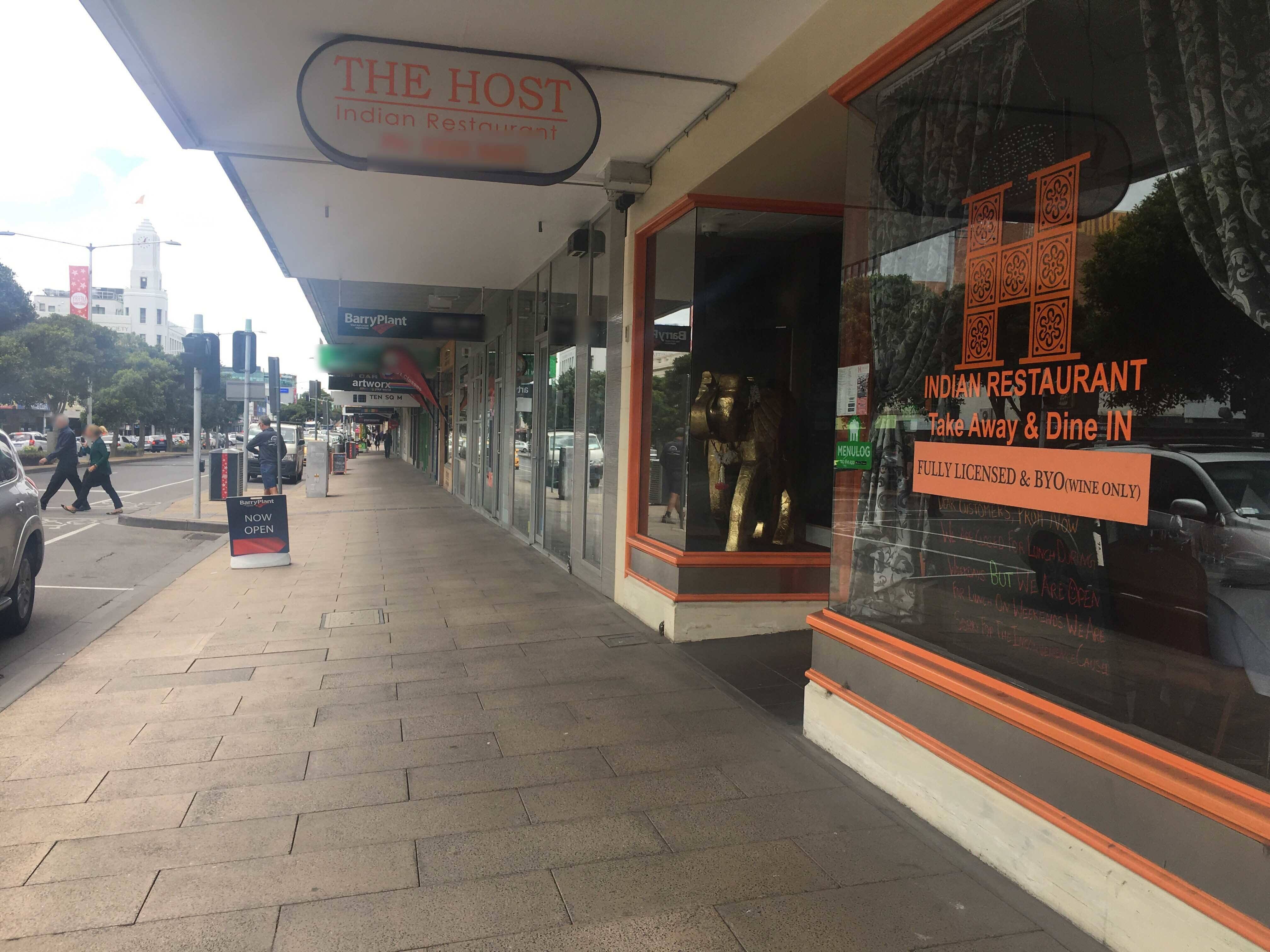 Menu of The Host Indian Restaurant, Geelong CBD, Geelong