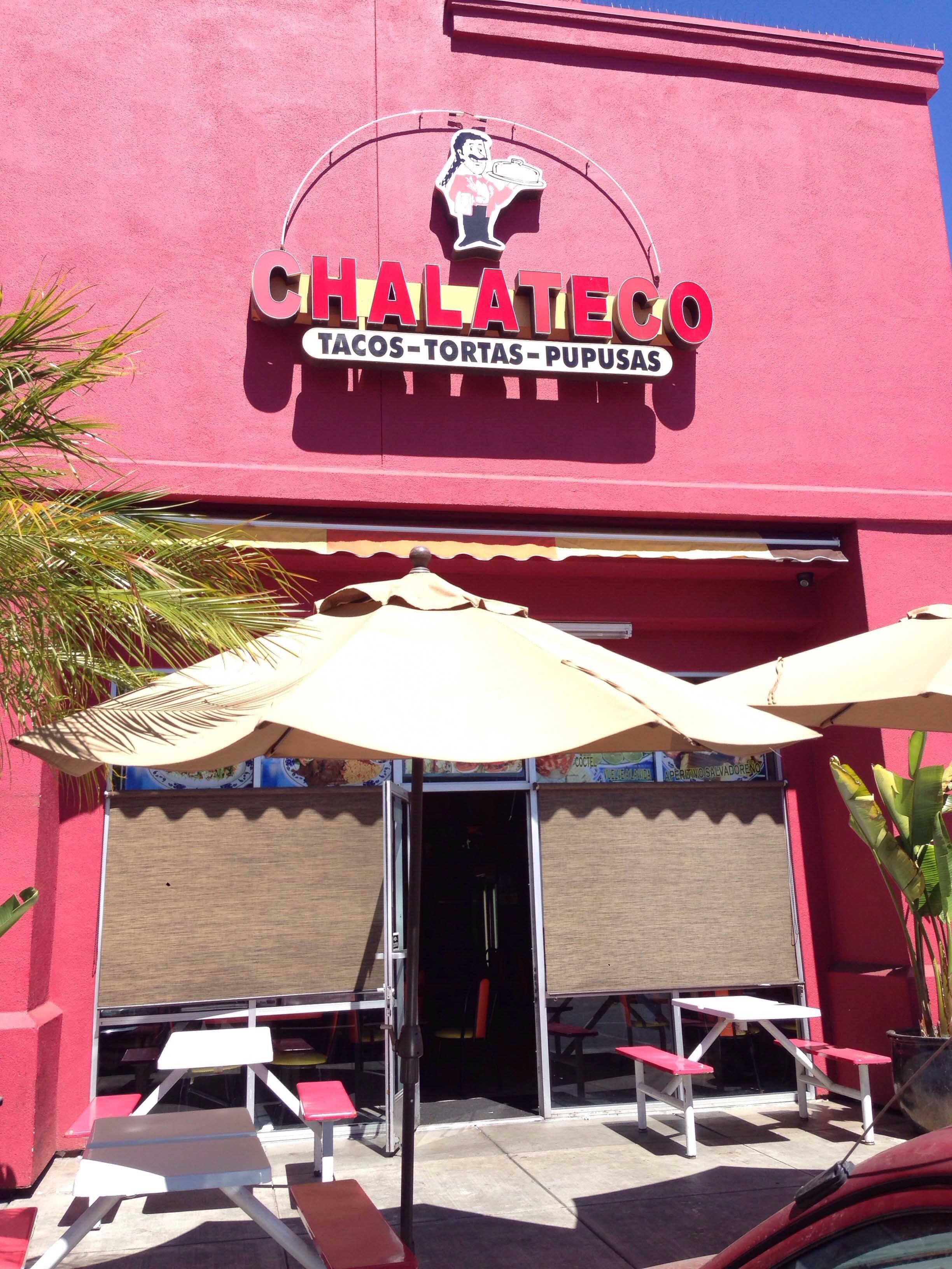 Menu of El Chalateco Tropicana, East San Jose, San Jose