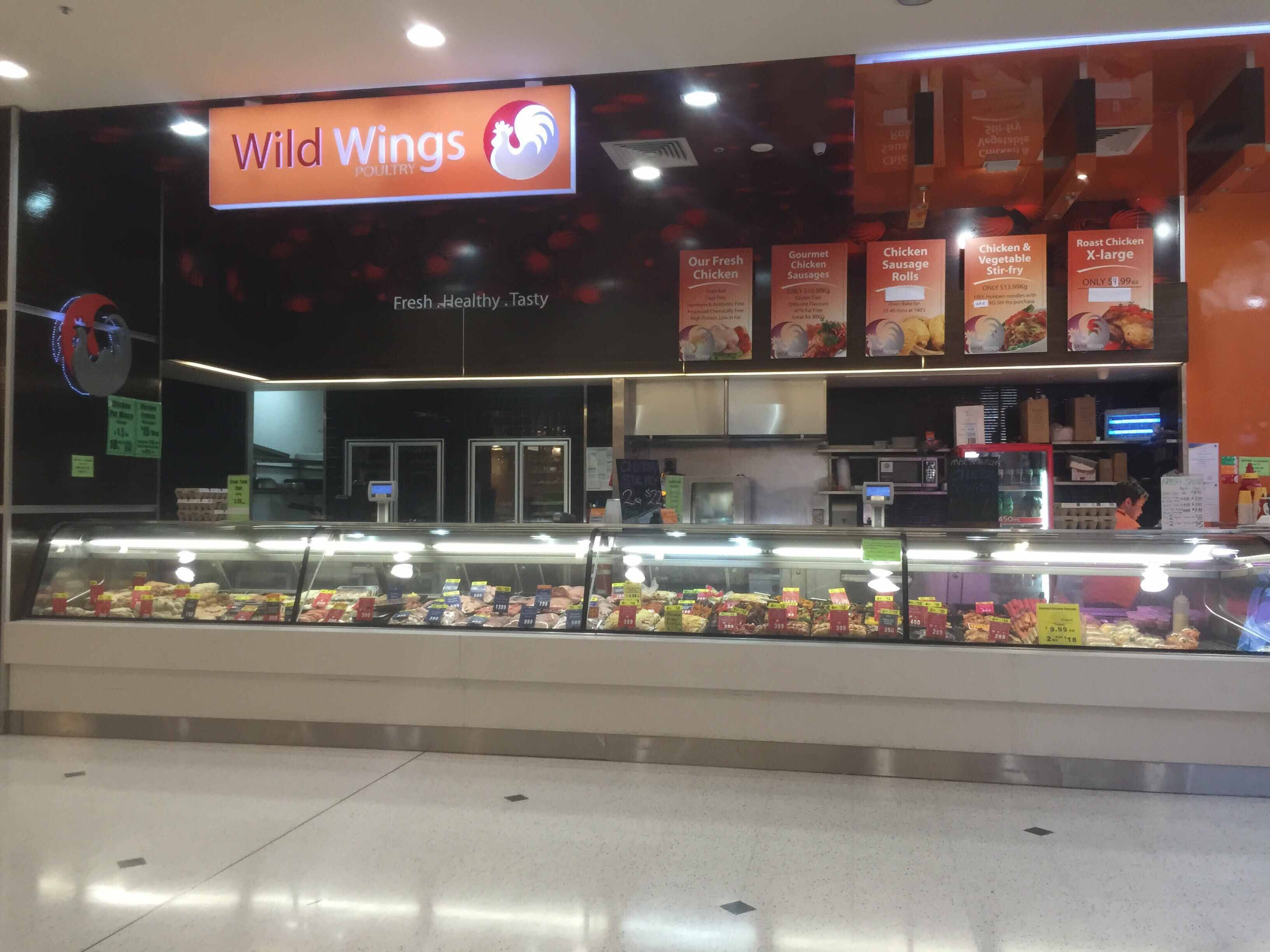 Menu of Wild Wings Poultry, Forest Lake, Brisbane