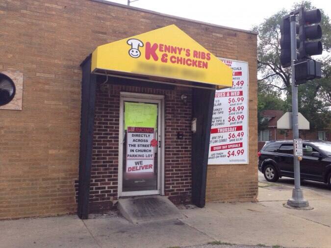 Kenny's Ribs & Chicken Menu Urbanspoon/Zomato