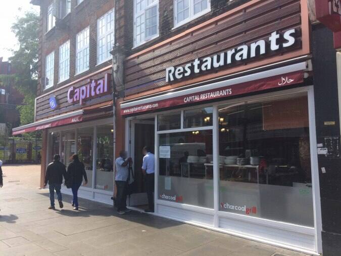 Capital Restaurant Wood Green Menu