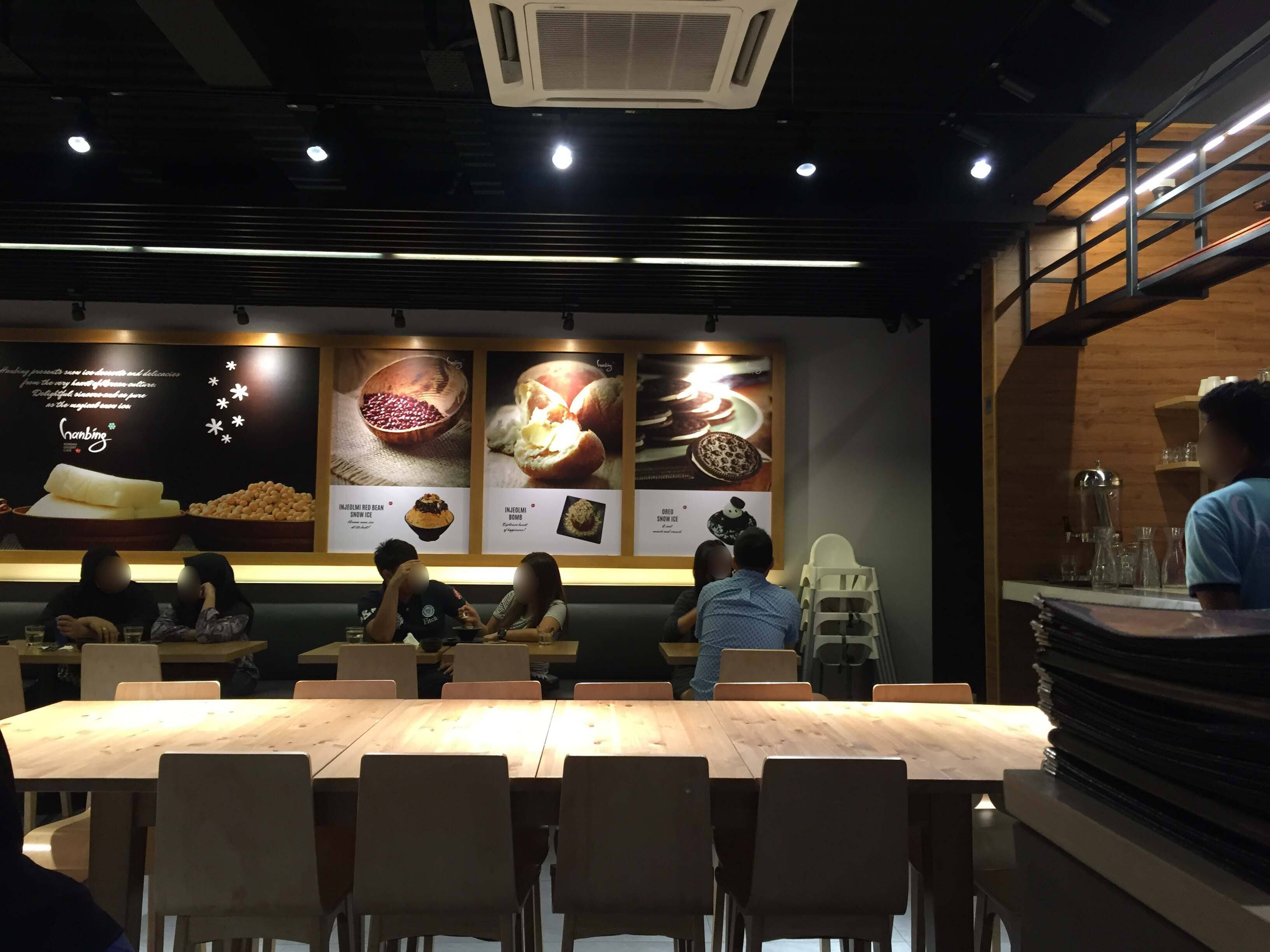 Hanbing Korean Dessert Cafe Bangsar Baru Kuala Lumpur