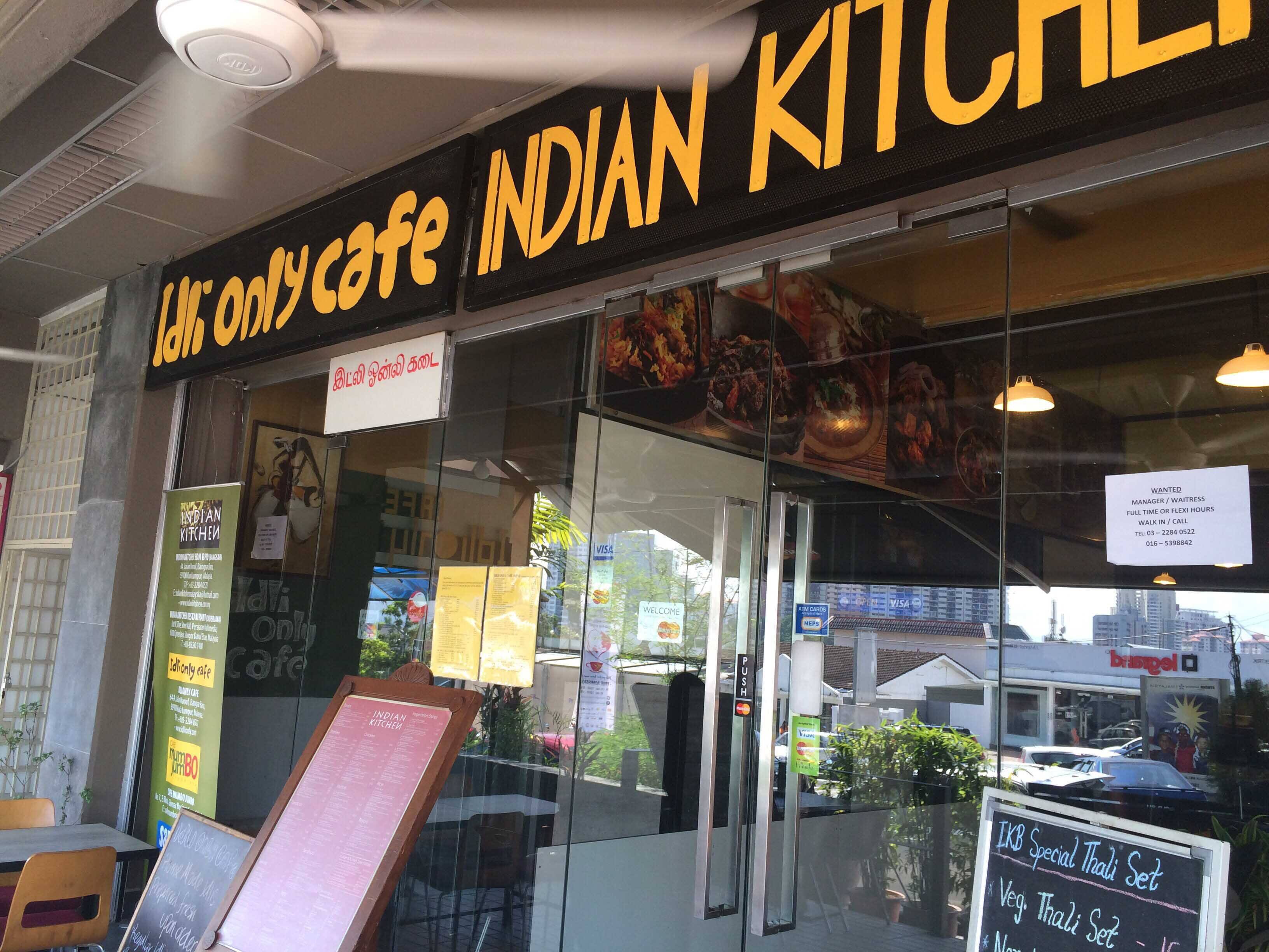 Idli Only Cafe Bangsar Baru Kuala Lumpur