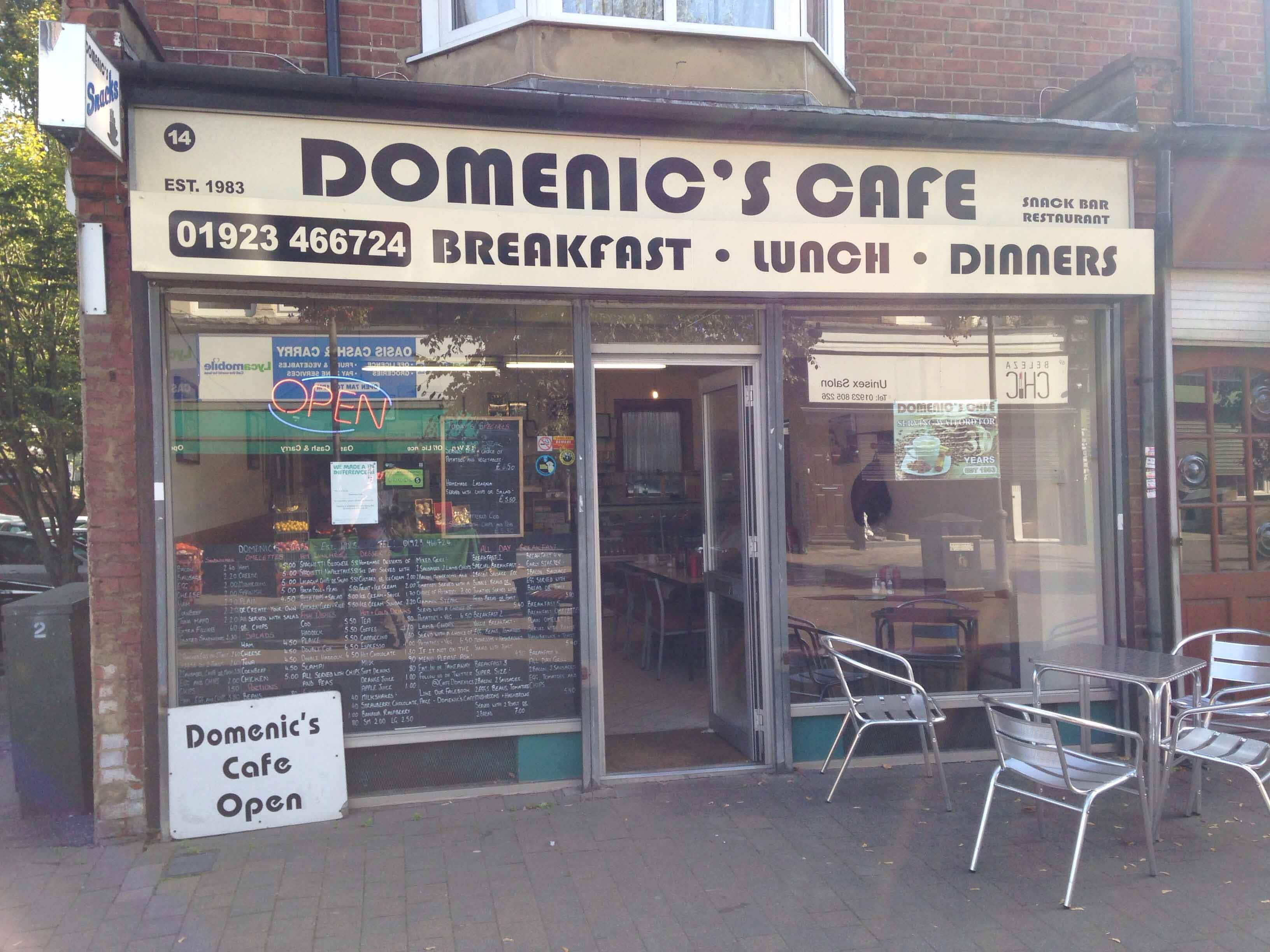 Domenic's Cafe, Watford, London | Zomato