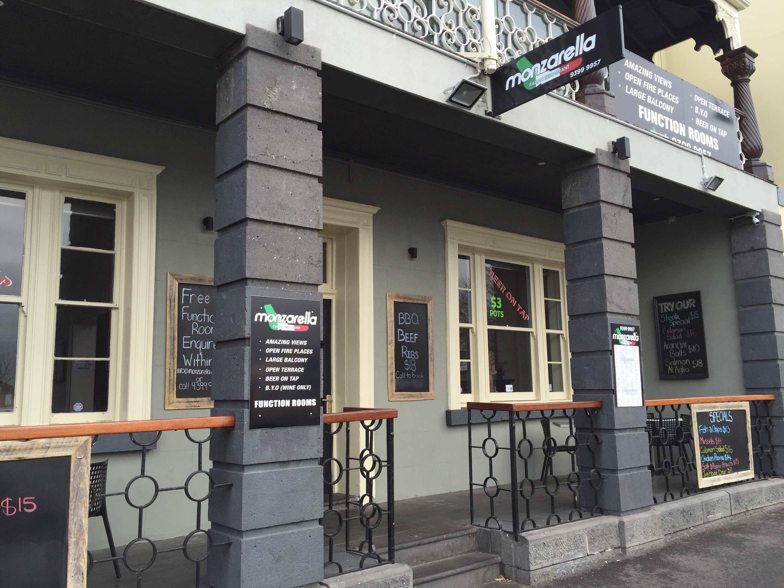 Reviews of Monzarella Italian Restaurant, Williamstown, Melbourne Zomato