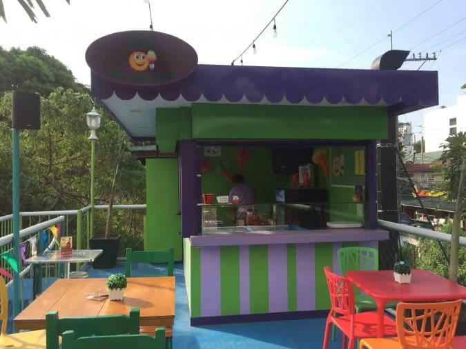 Franz Ice Cream Menu, Menu for Franz Ice Cream, Little Baguio, San Juan