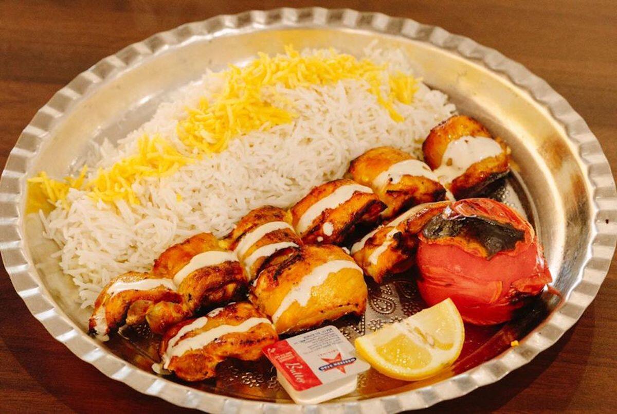 Menu of Tehran Restaurant, Templestowe, Melbourne