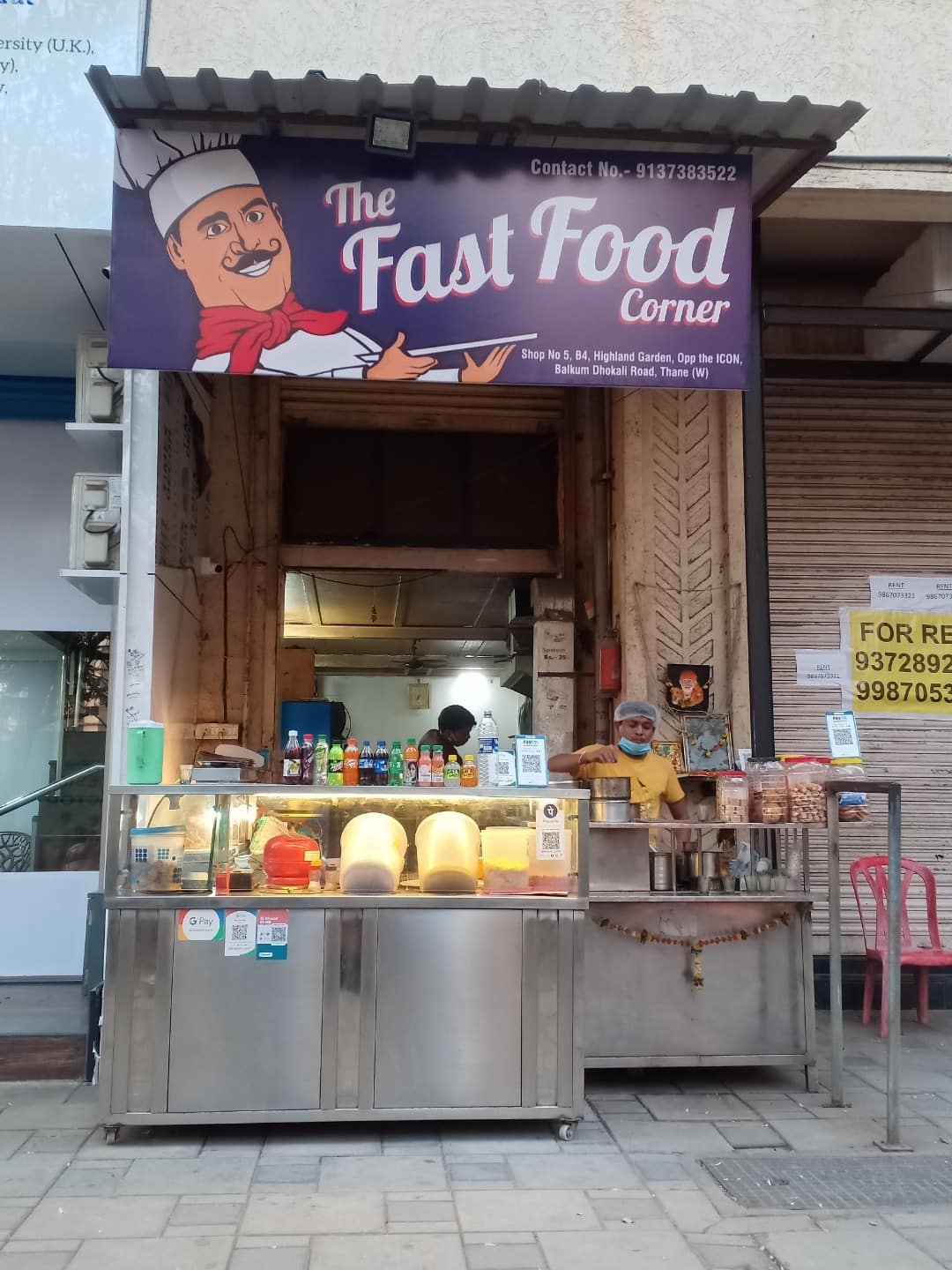 The Fast Food Corner, Majiwada, Thane West order online Zomato